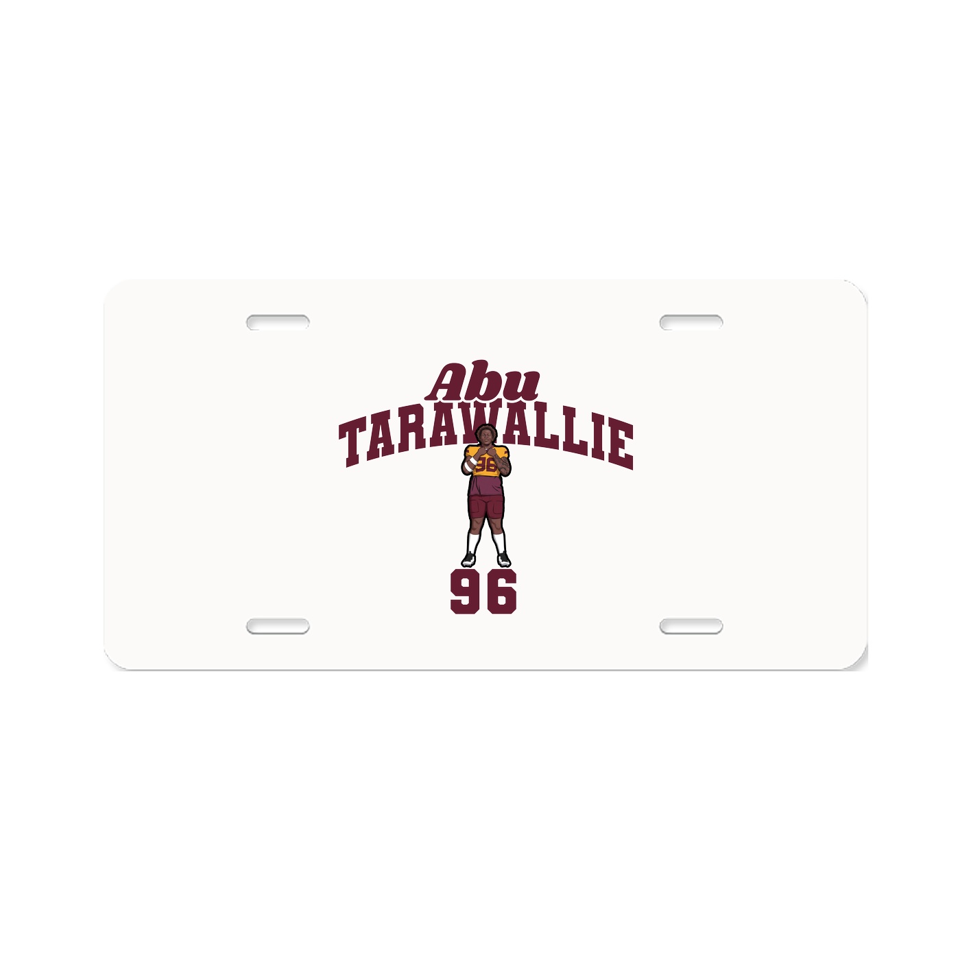 License Plate — Signature Arch in Classic