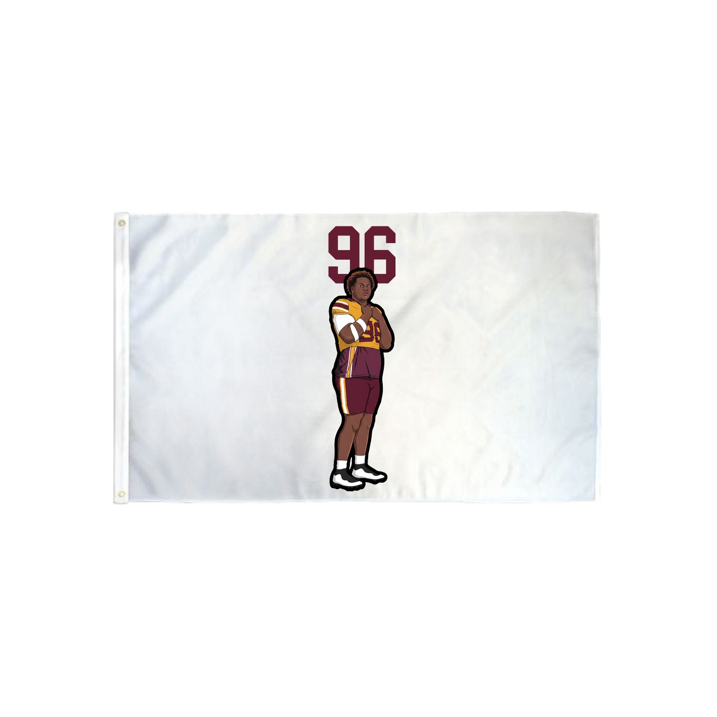 3x5 Flag — Number Top in Classic