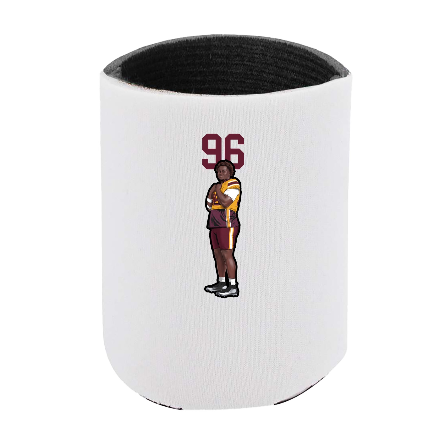 Can Holder — Number Top in White