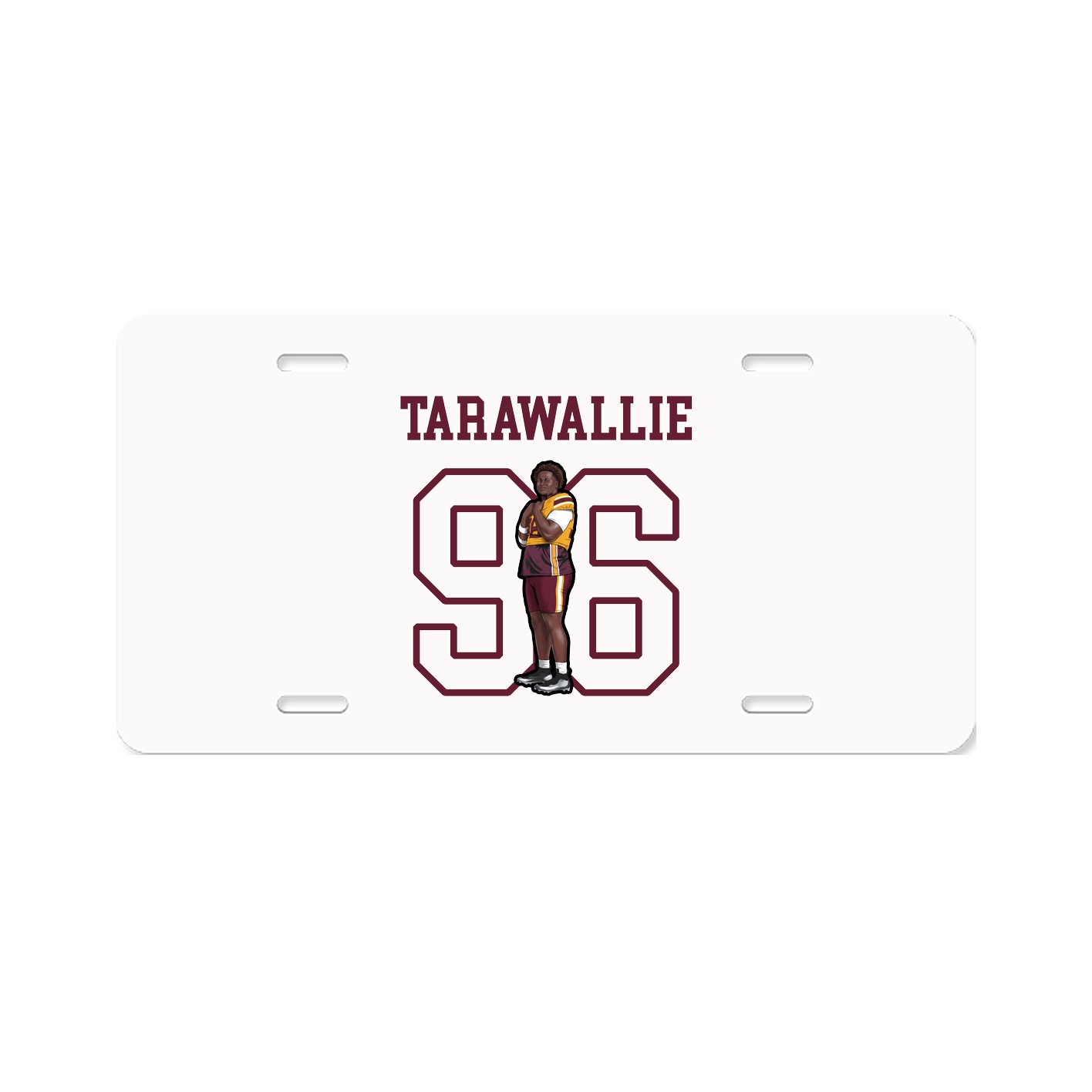 License Plate — Shirsey in Classic