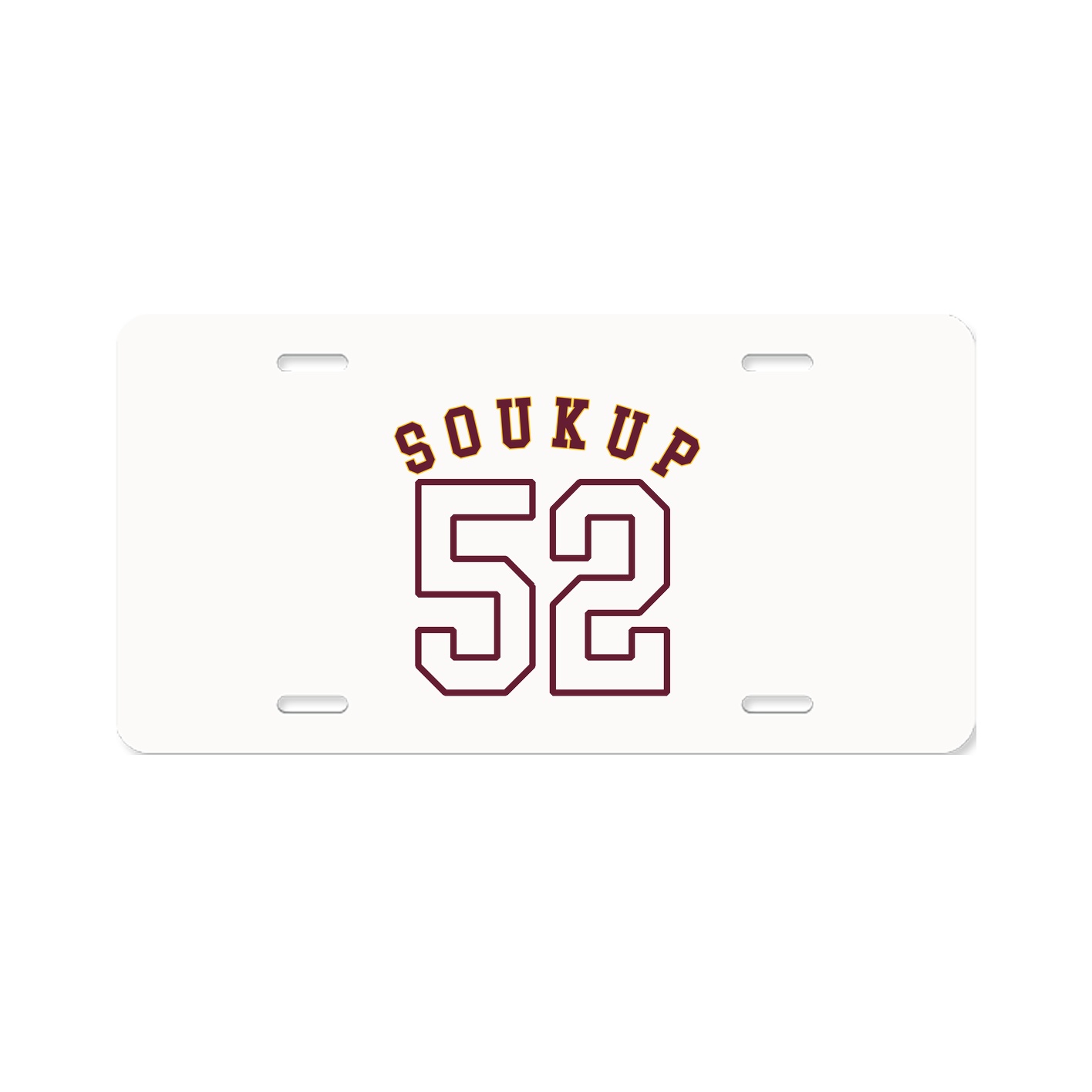 License Plate — Shirsey Arch in Classic