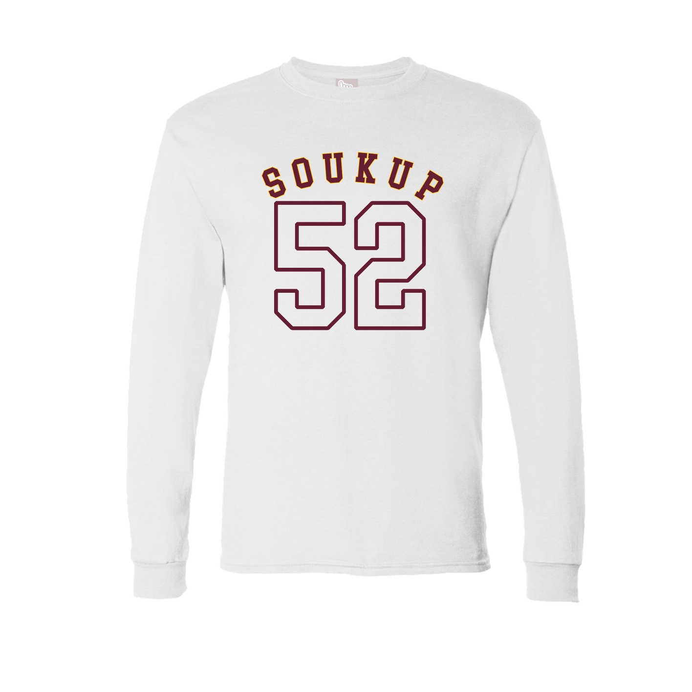 Long Sleeve Tee — Shirsey Arch in White