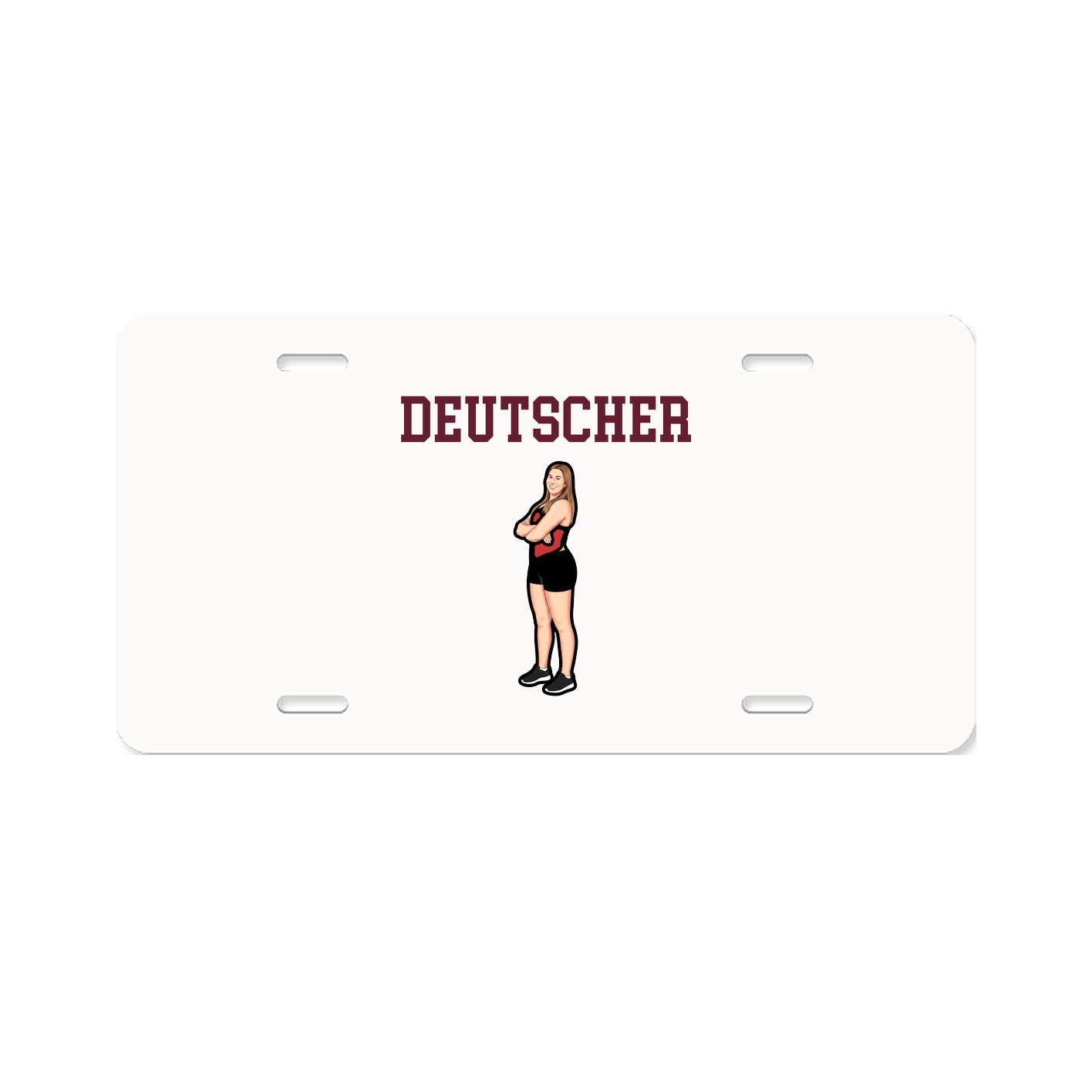 License Plate — Shirsey in Classic