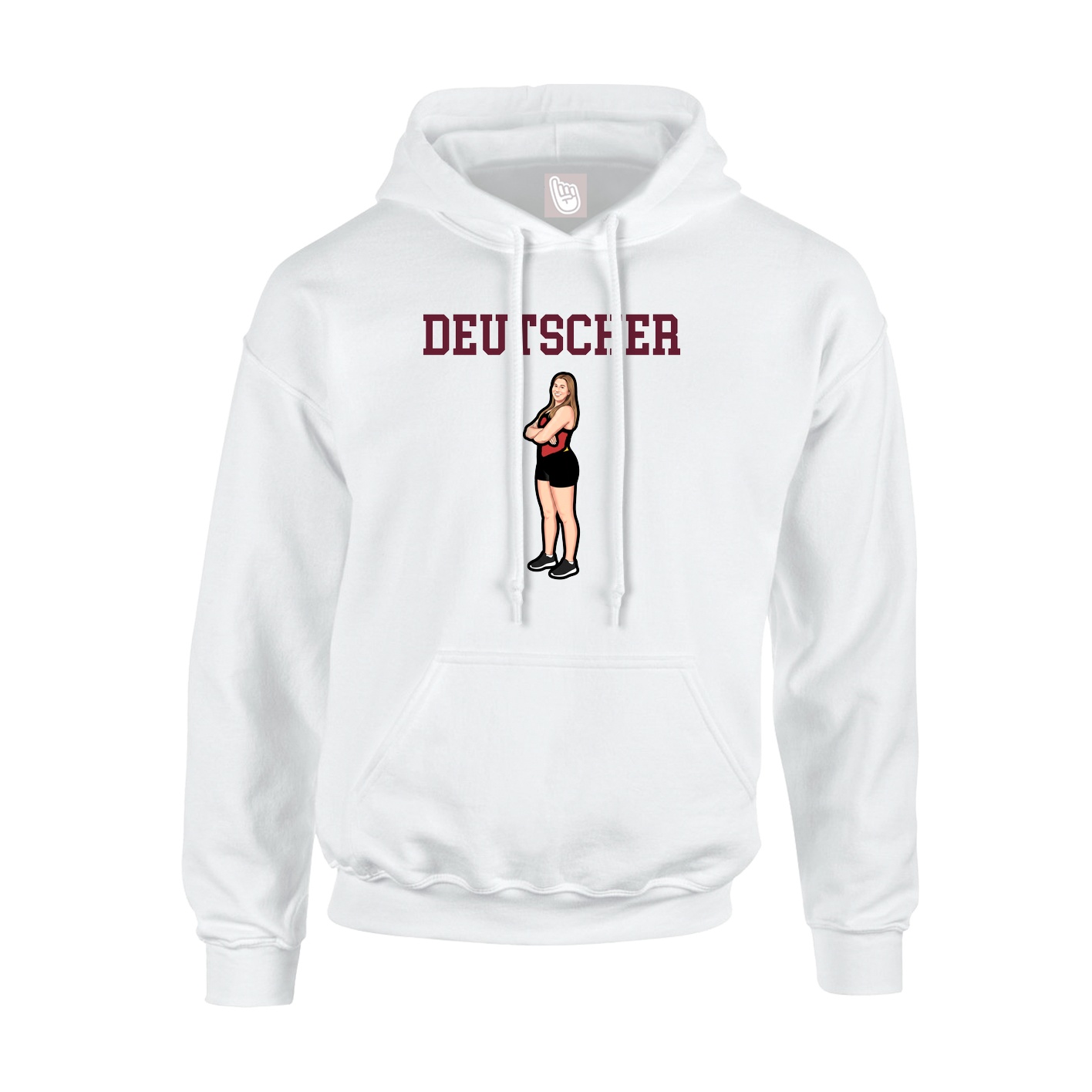 Youth Hoodie — Shirsey in White