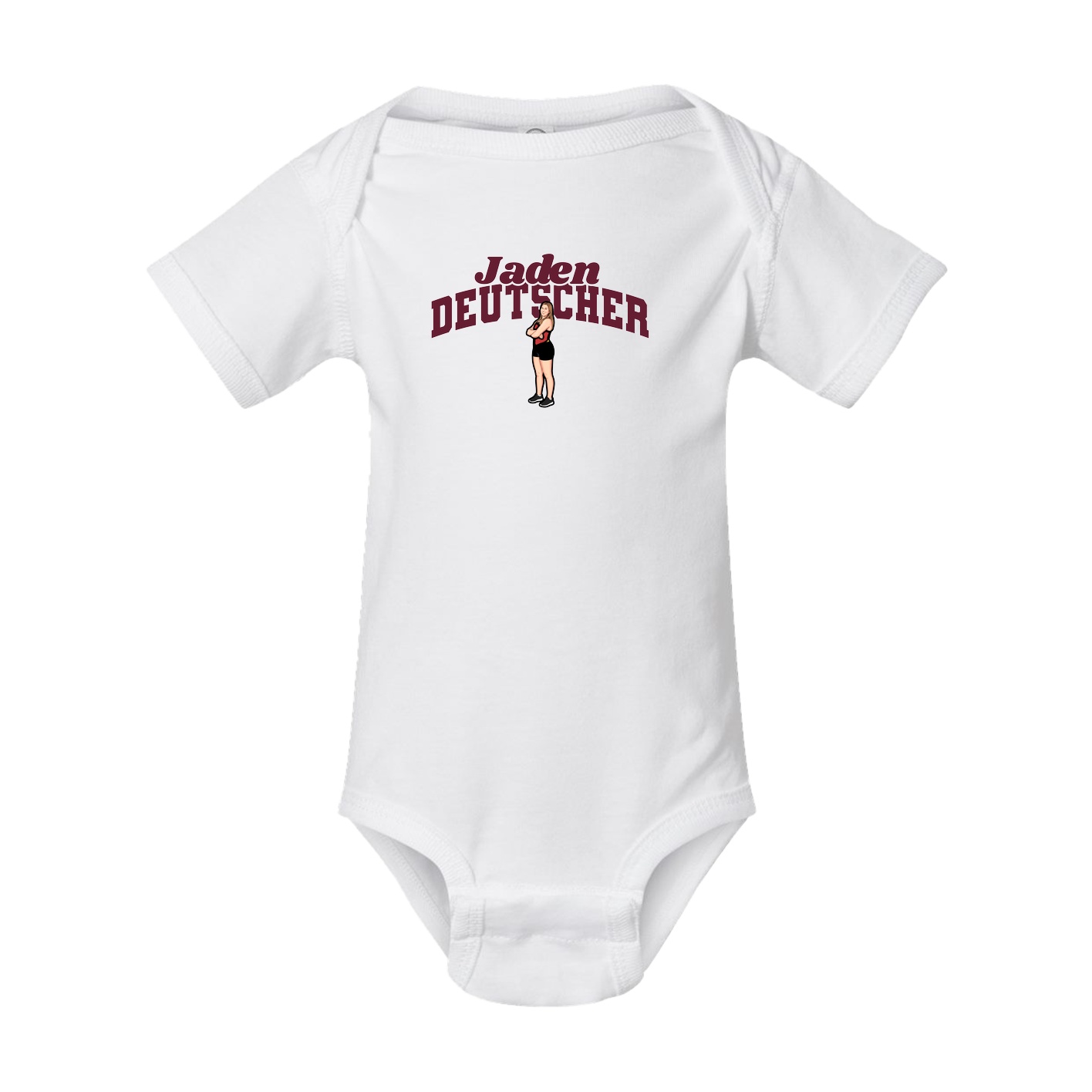 Baby Onesie — Signature Arch in White