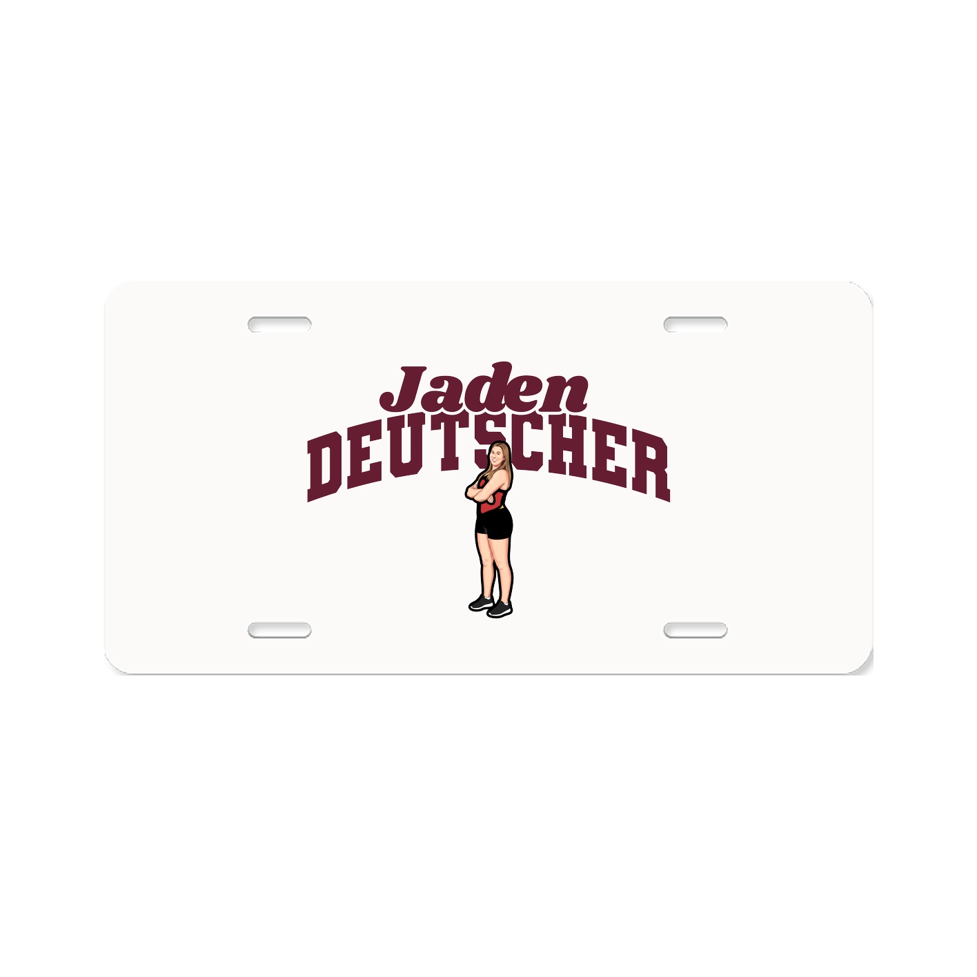 License Plate — Signature Arch in Classic