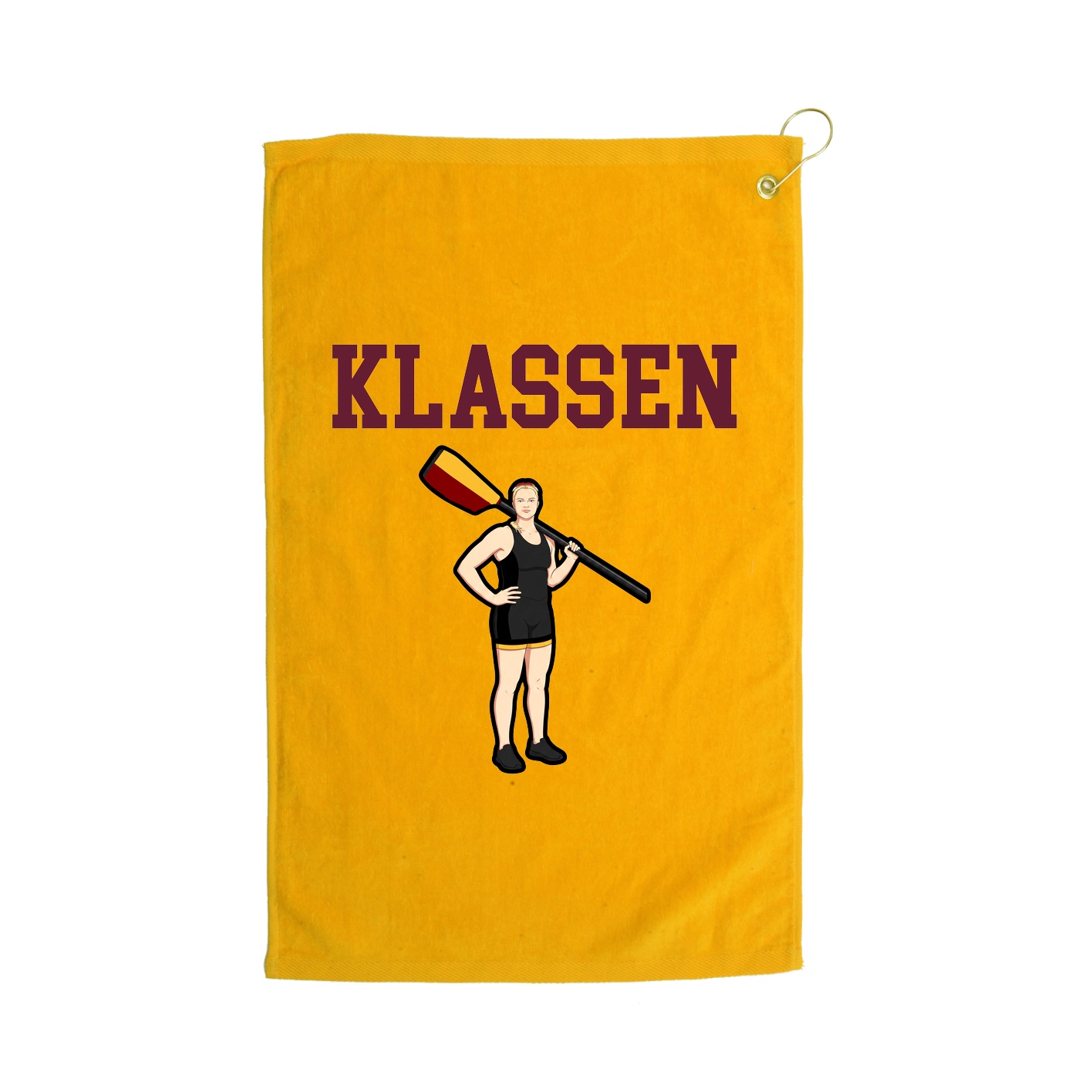 Golf Towel — Shirsey in Gold