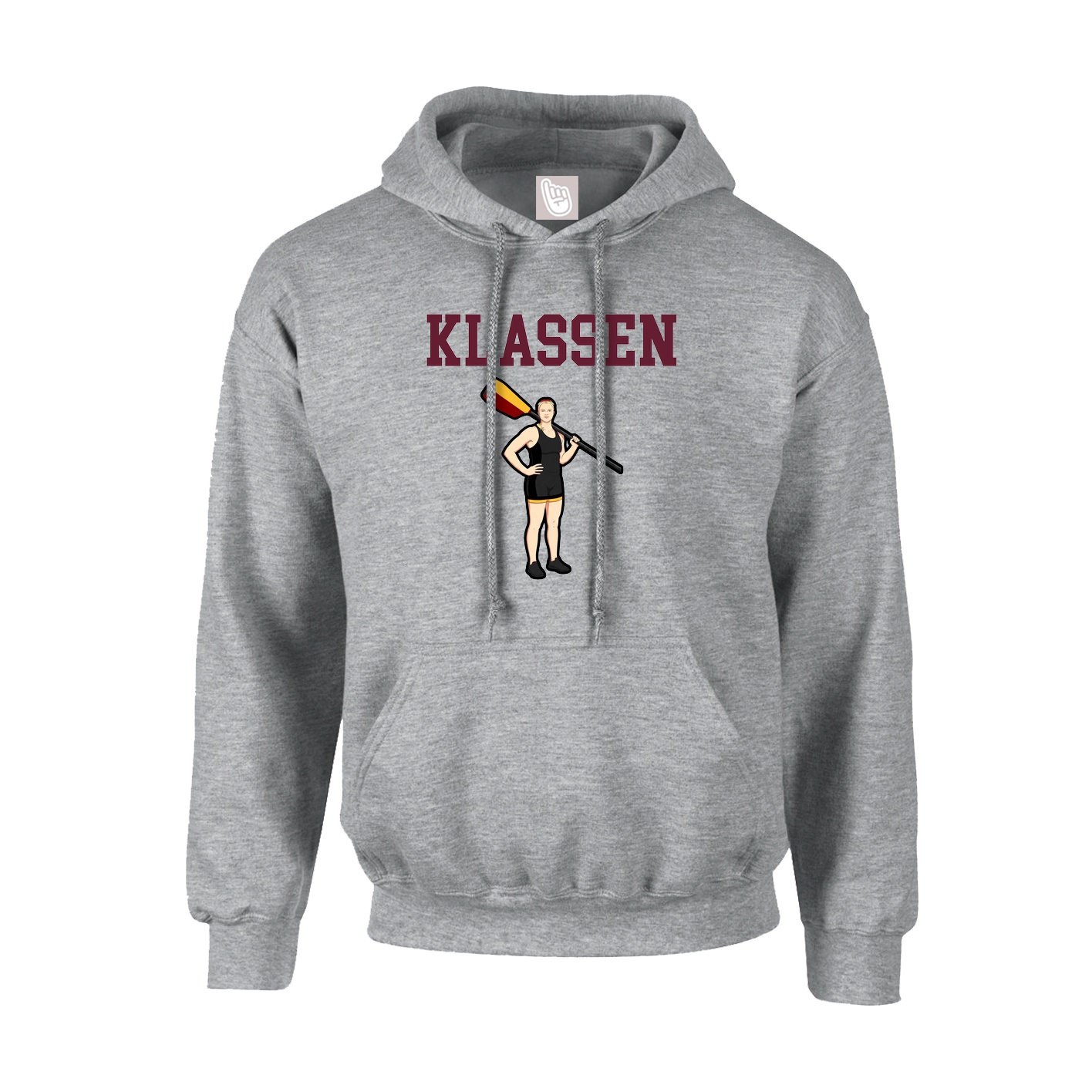 Hoodie — Shirsey in Grey