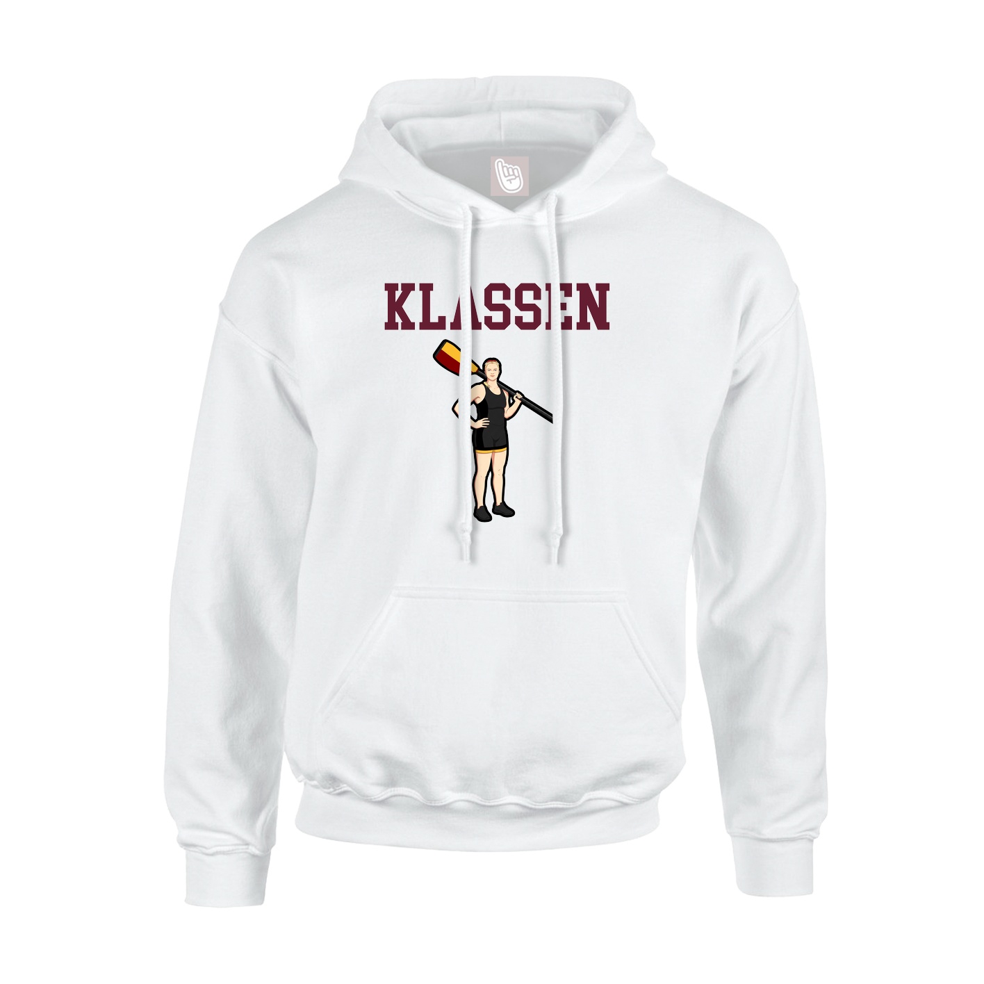 Youth Hoodie — Shirsey in White