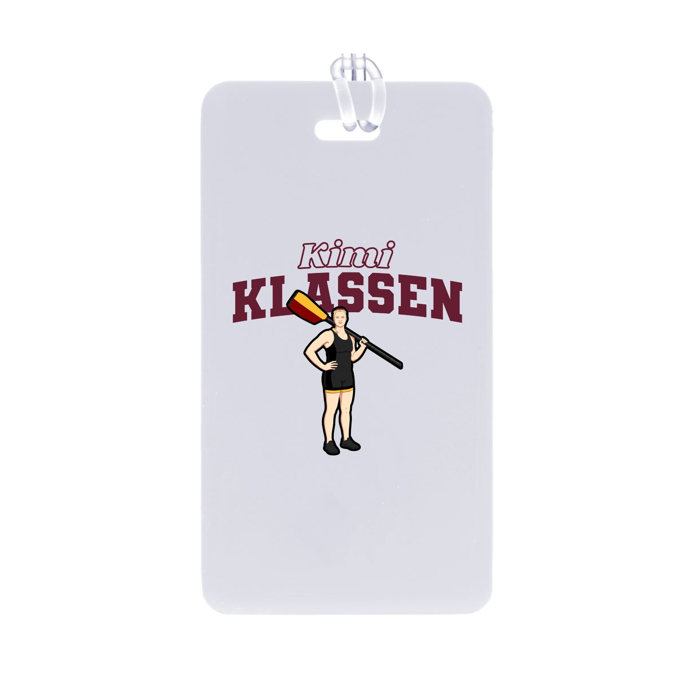 Bag Tag — Name Arch in Classic