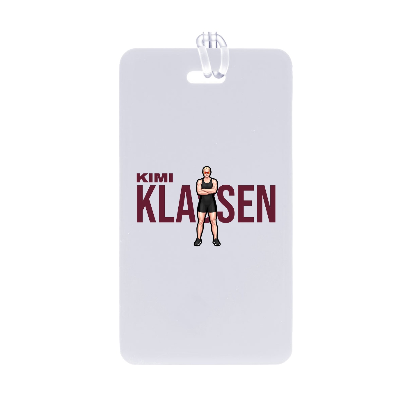 Bag Tag — Player Name in Classic