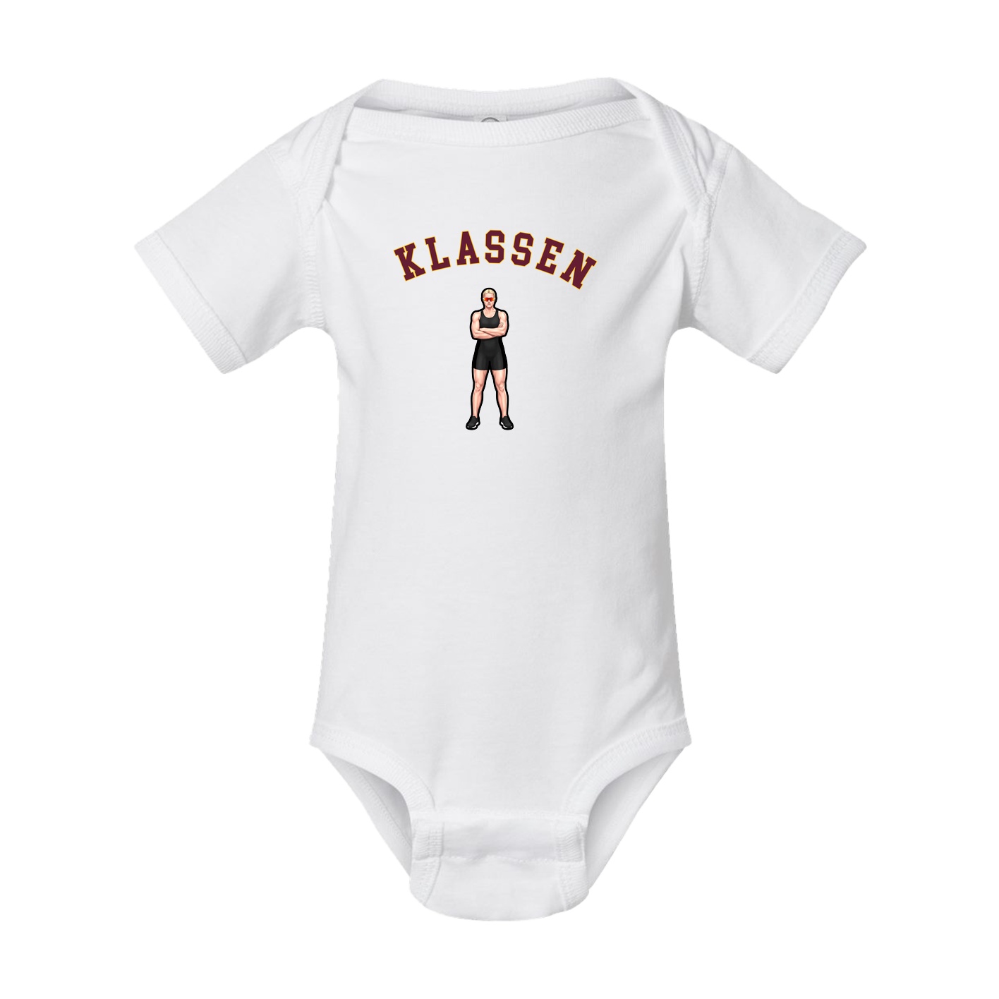 Baby Onesie — Shirsey Arch in White