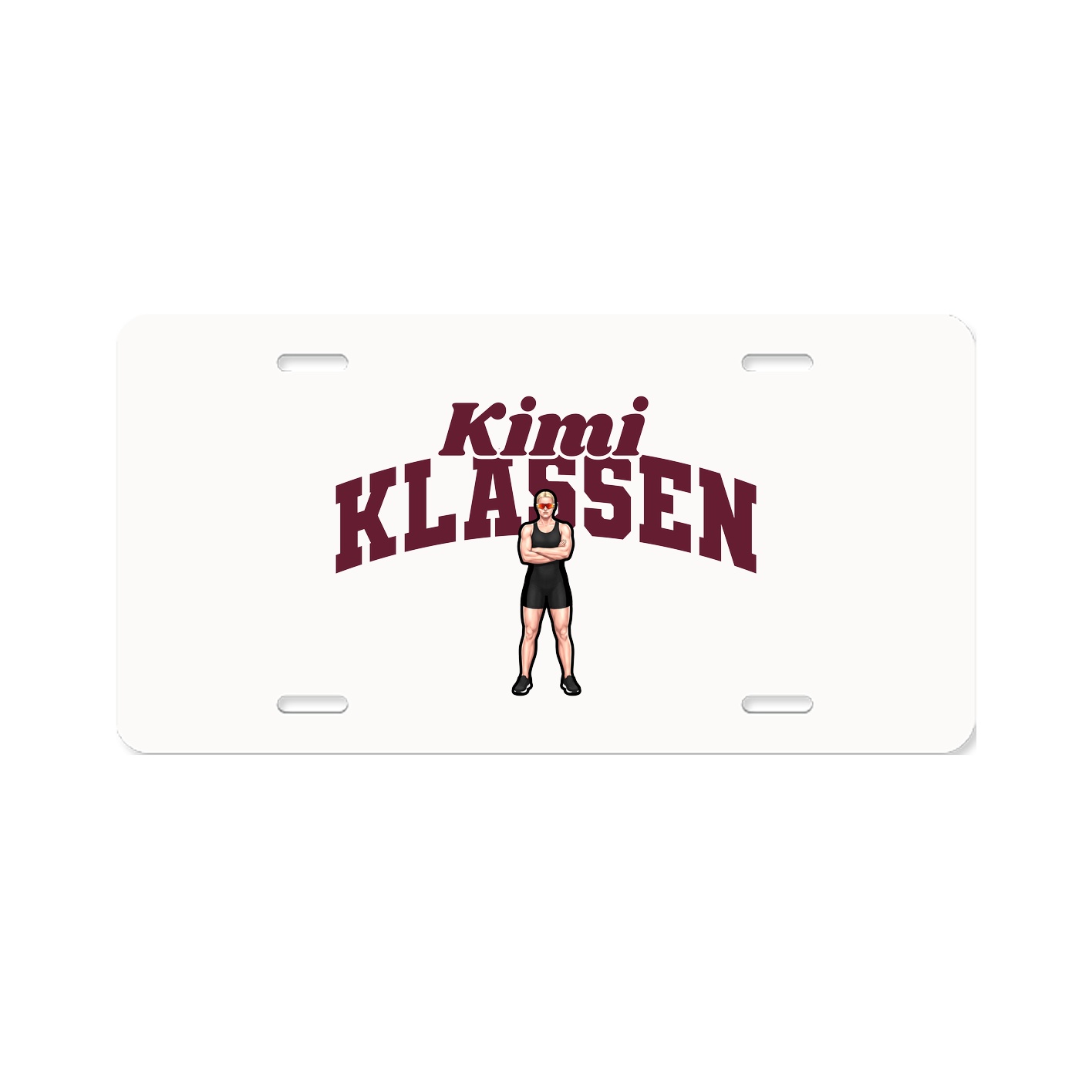 License Plate — Signature Arch in Classic