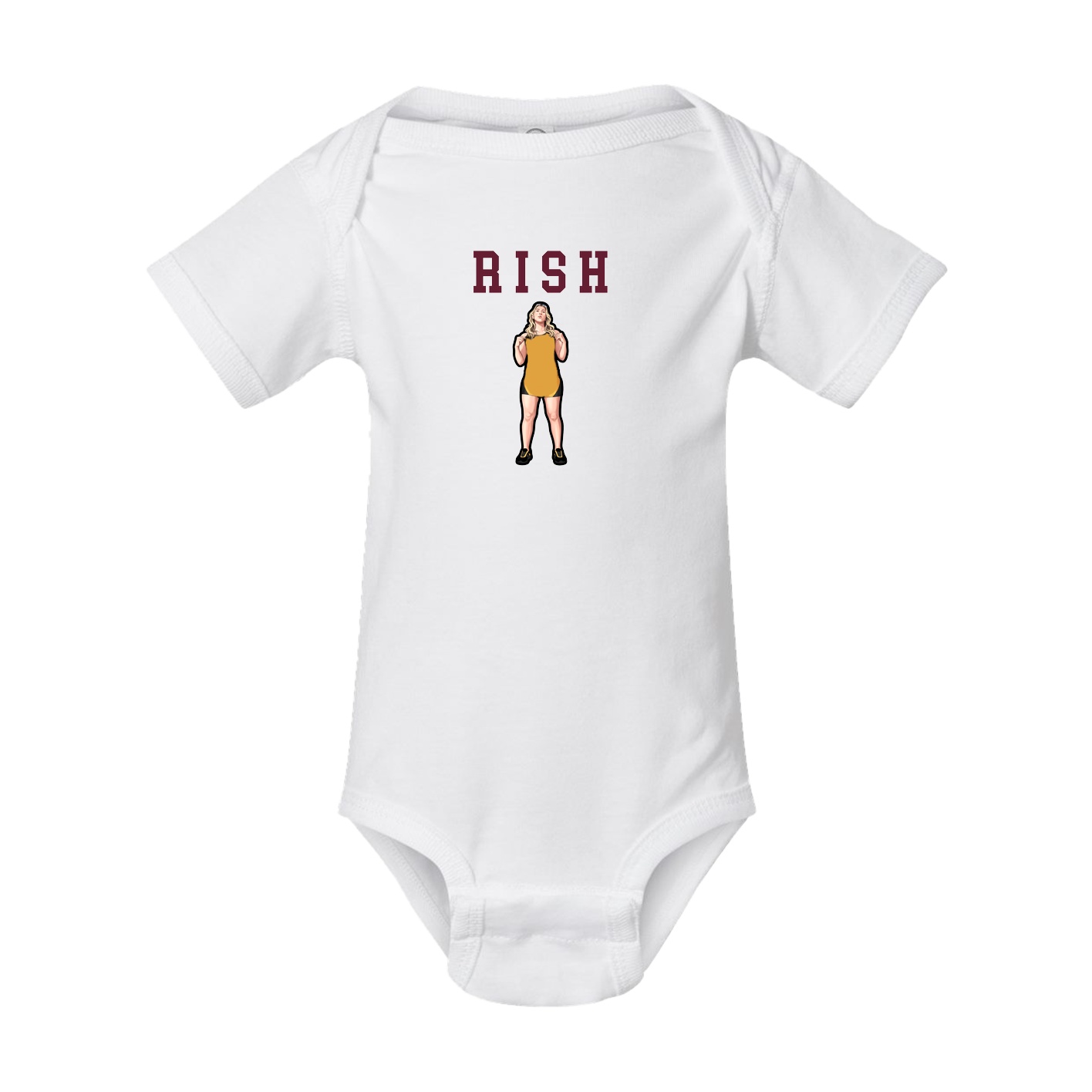 Baby Onesie — Shirsey in White
