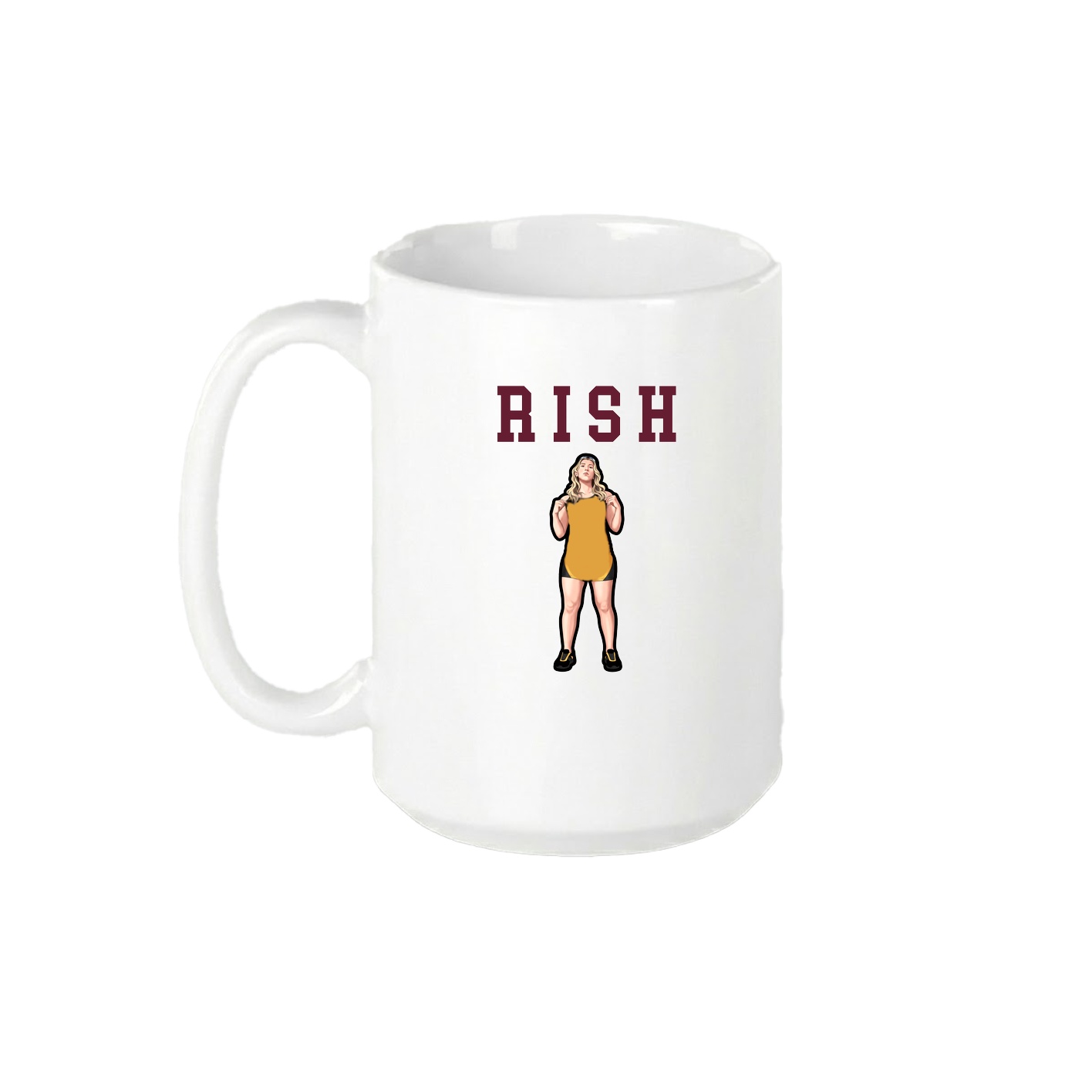 15oz Coffee Mug — Shirsey in White