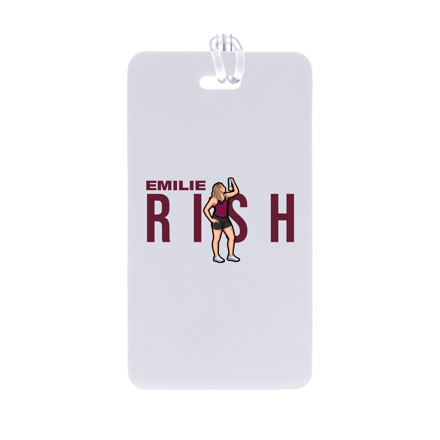 Bag Tag — Player Name in Classic