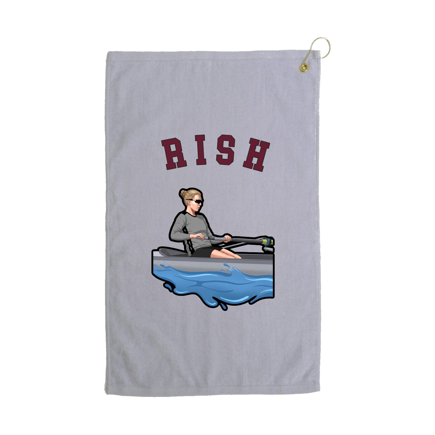 Golf Towel — Shirsey Arch in Grey