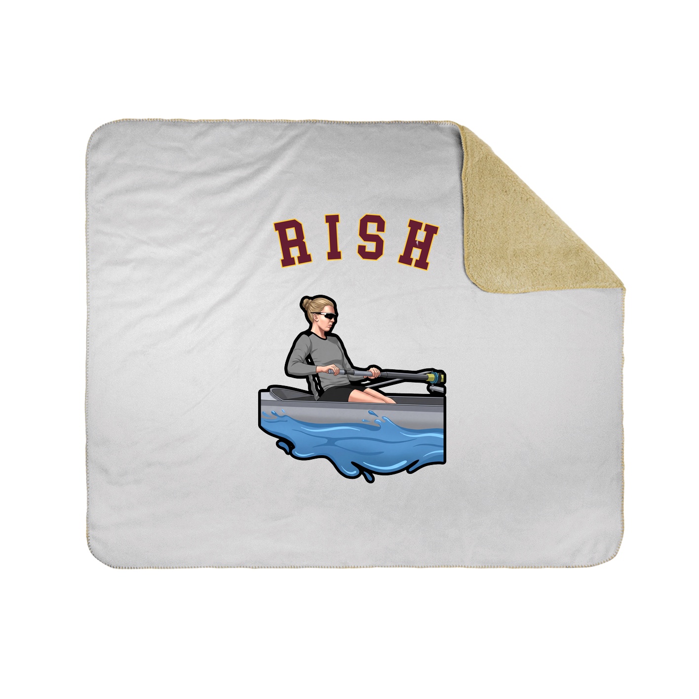Throw Blanket — Shirsey Arch in White
