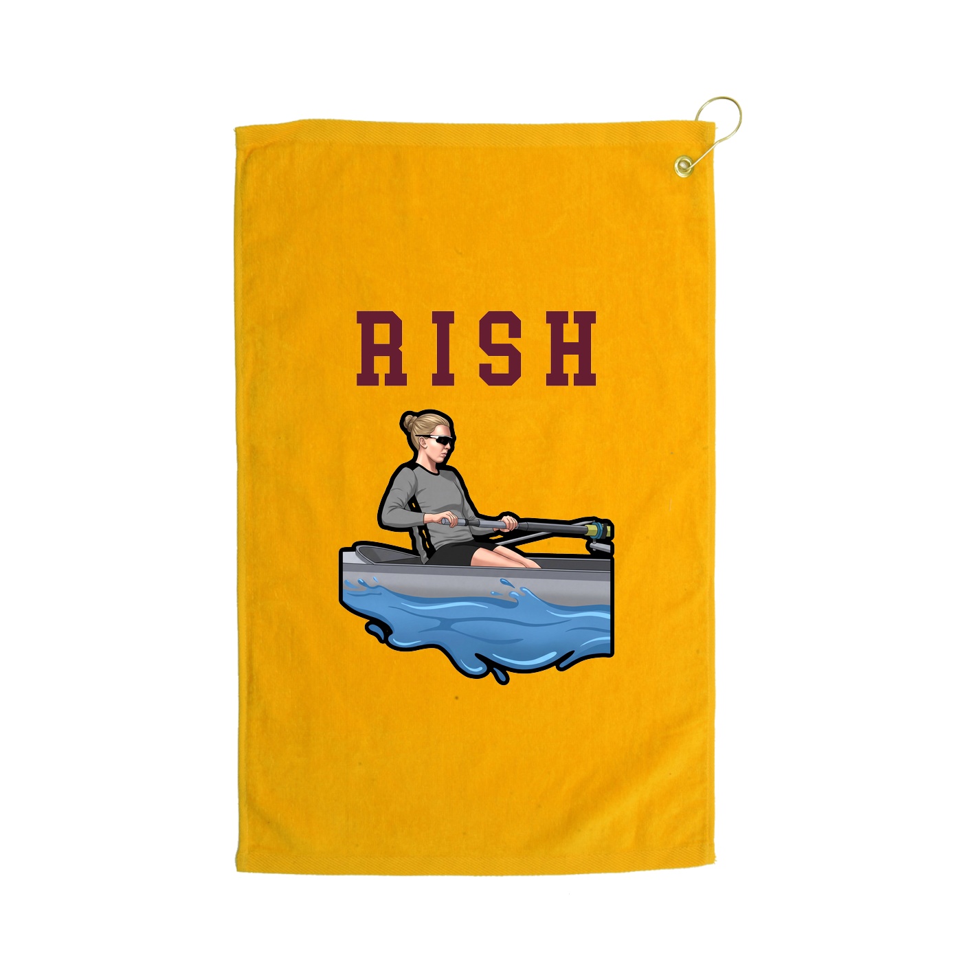 Golf Towel — Shirsey in Gold