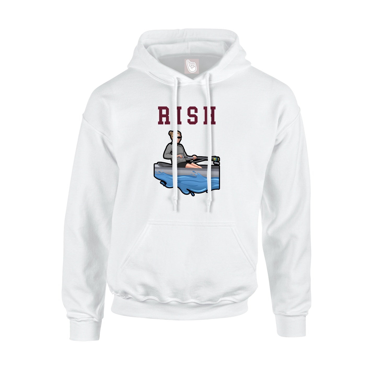 Youth Hoodie — Shirsey in White
