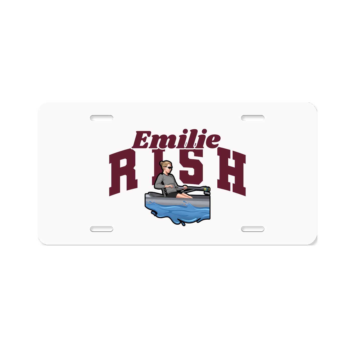 License Plate — Signature Arch in Classic