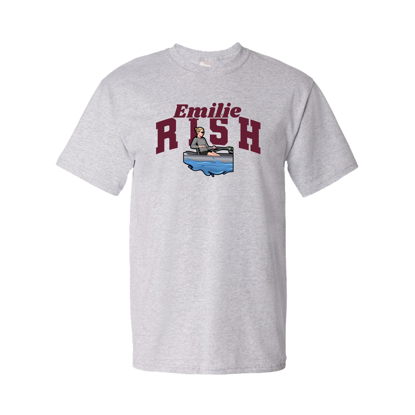 Youth Tee — Signature Arch in Grey