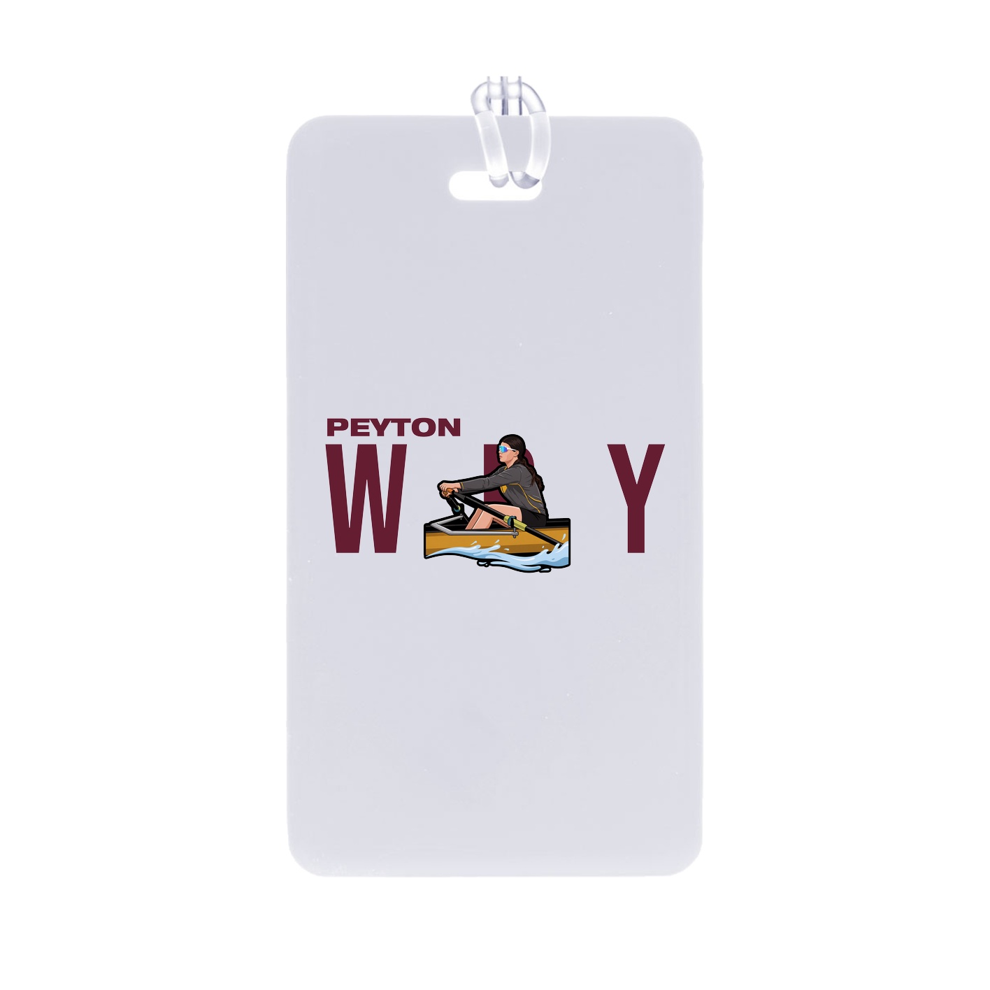 Bag Tag — Player Name in Classic