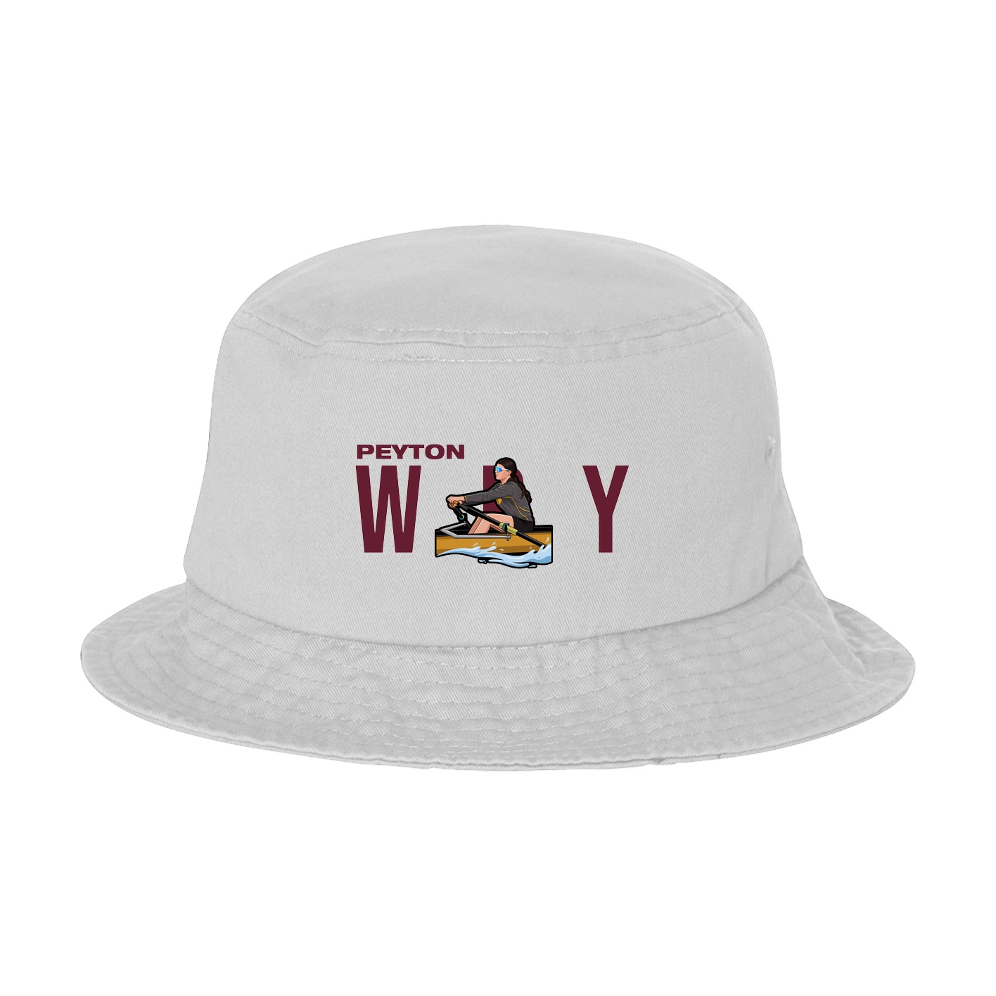 Bucket Cap — Player Name in White