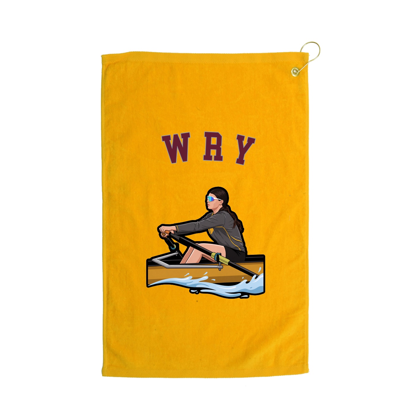Golf Towel — Shirsey Arch in Gold