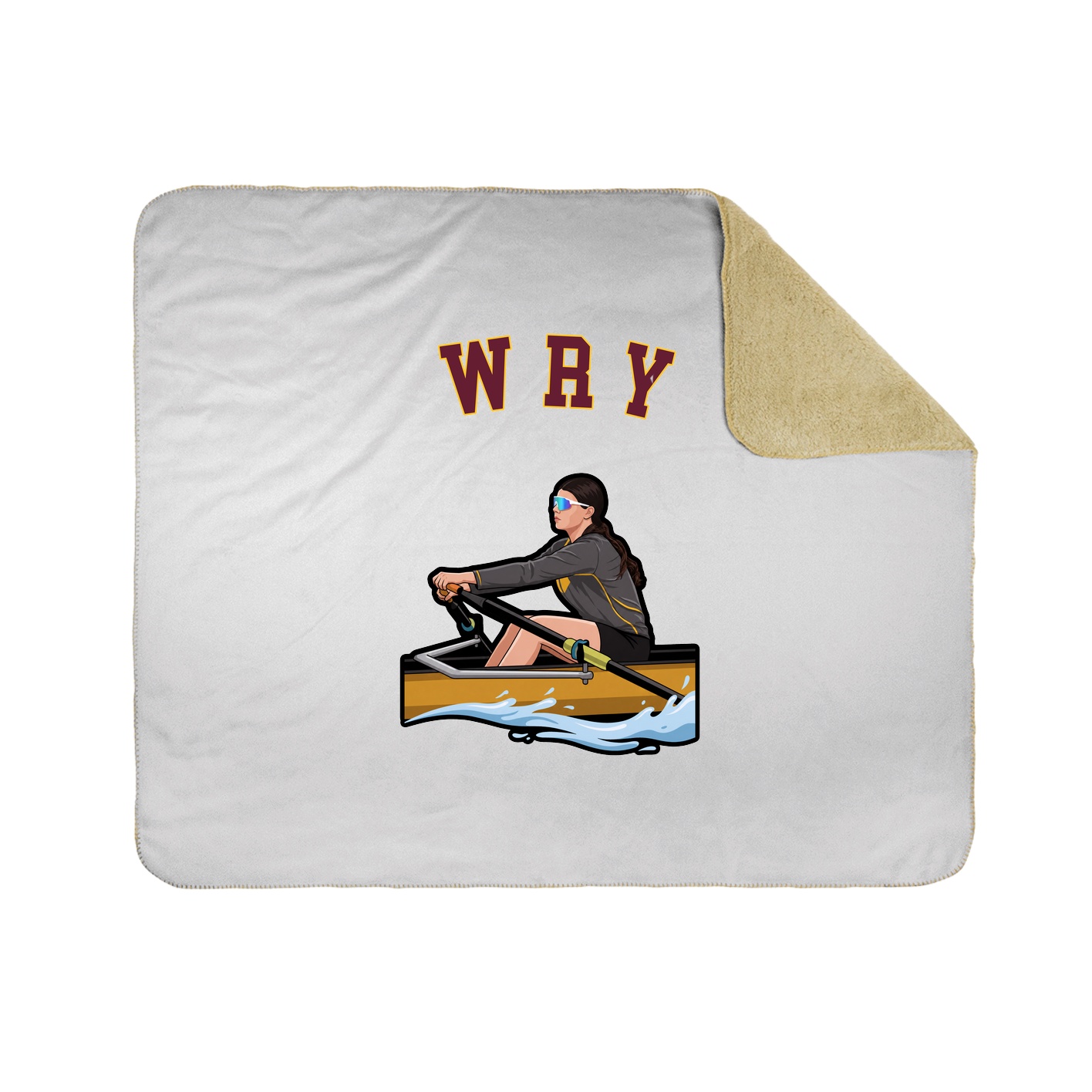 Throw Blanket — Shirsey Arch in White