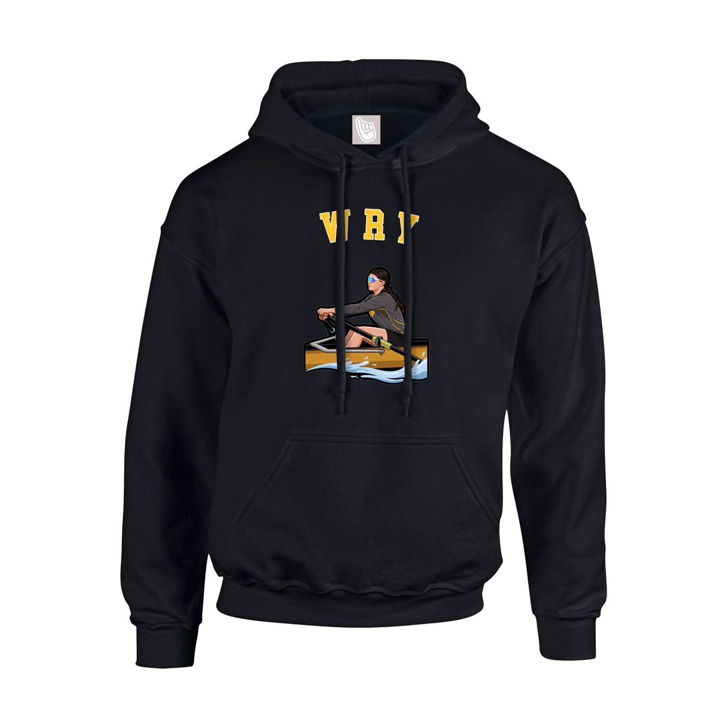 Youth Hoodie — Shirsey Arch in Black