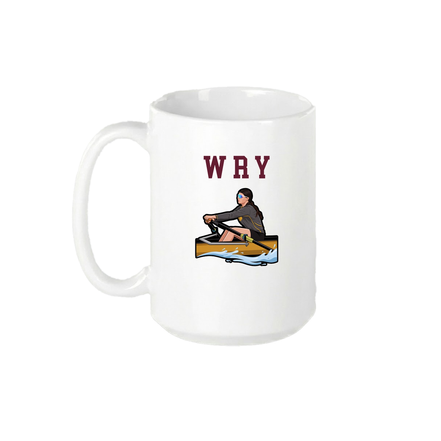 15oz Coffee Mug — Shirsey in White