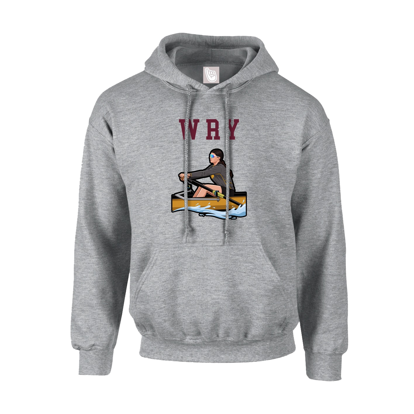 Hoodie — Shirsey in Grey