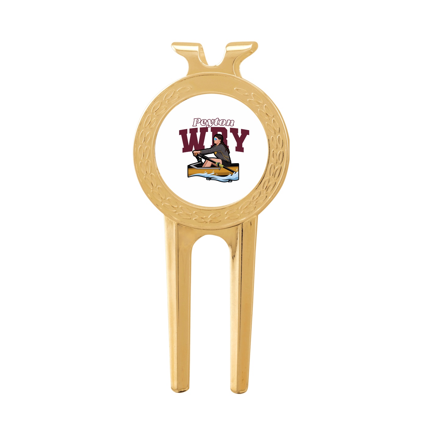 Divot Tool with Ball Marker — Name Arch in Classic
