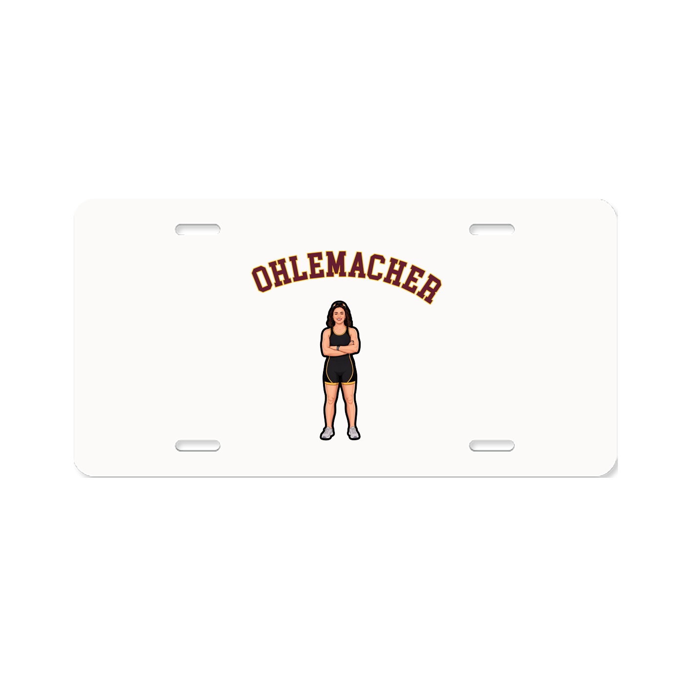 License Plate — Shirsey Arch in Classic