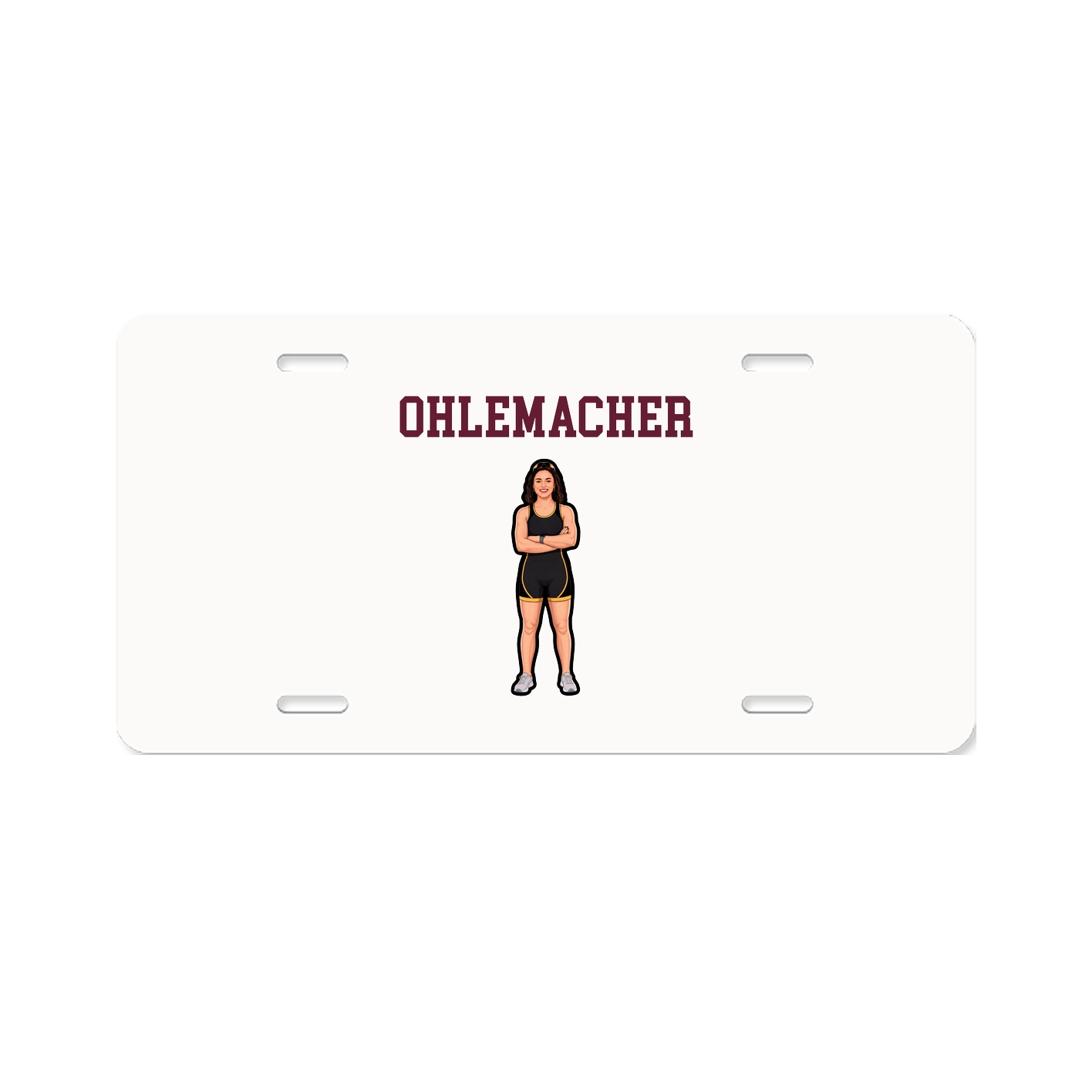 License Plate — Shirsey in Classic