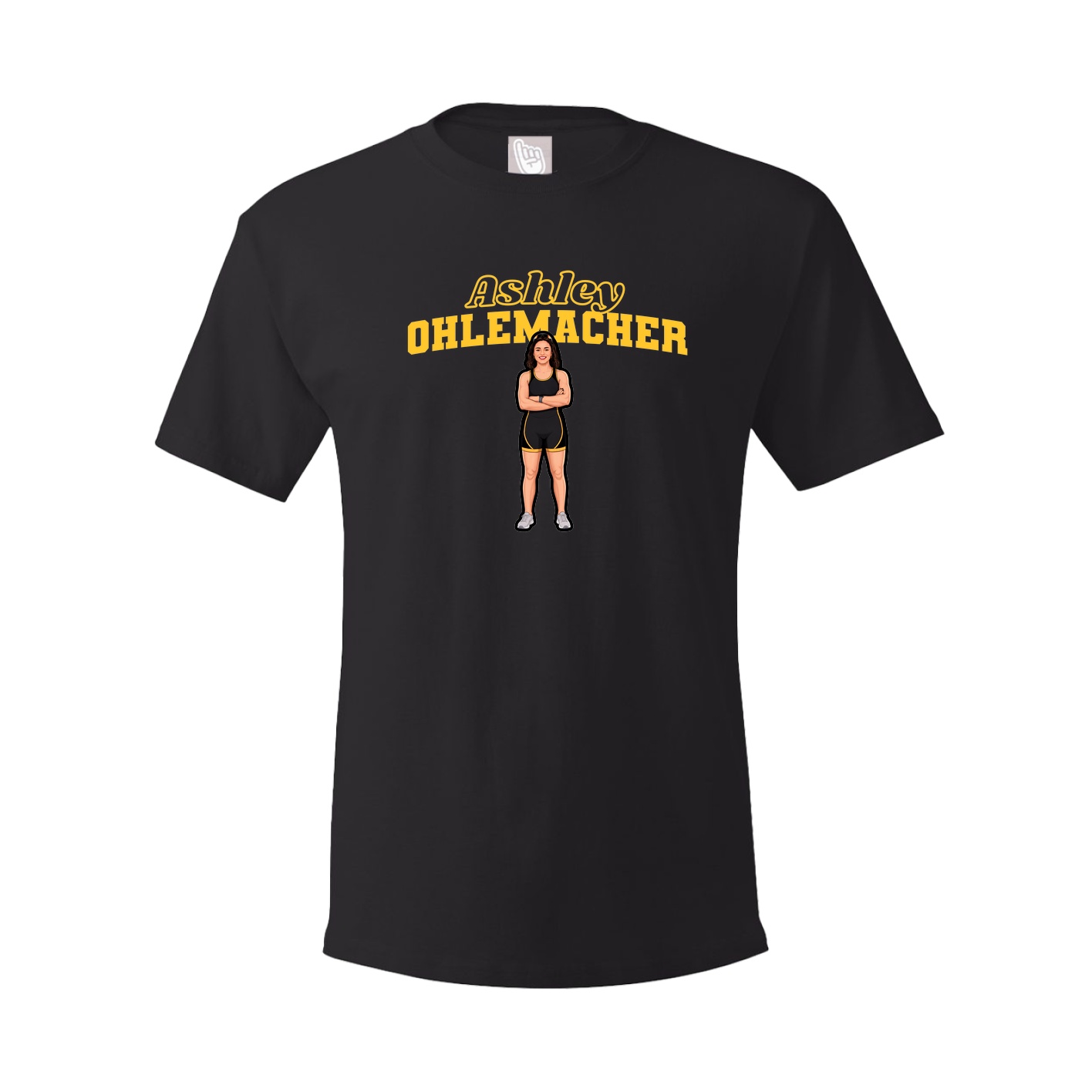 Tee — Name Arch in Black