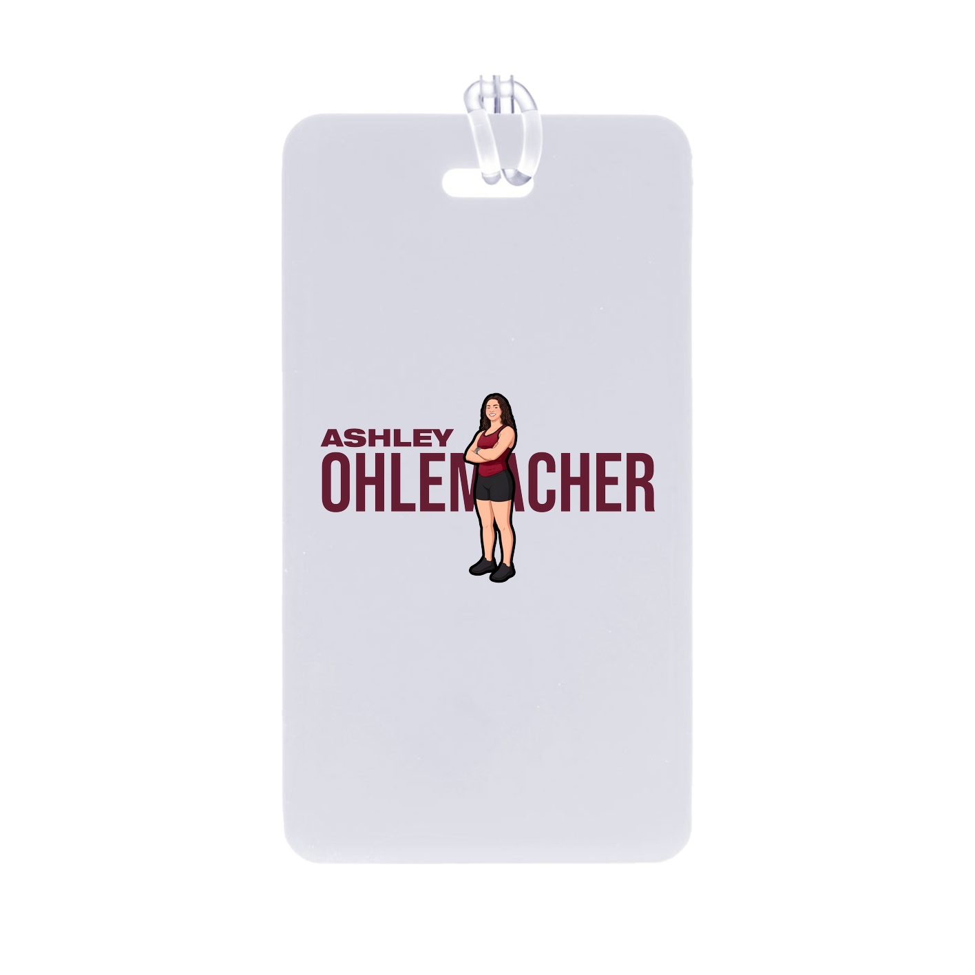 Bag Tag — Player Name in Classic