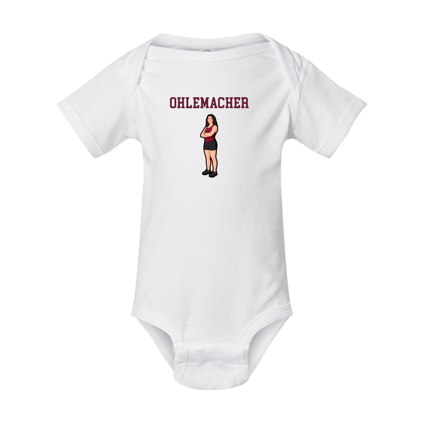 Baby Onesie — Shirsey in White