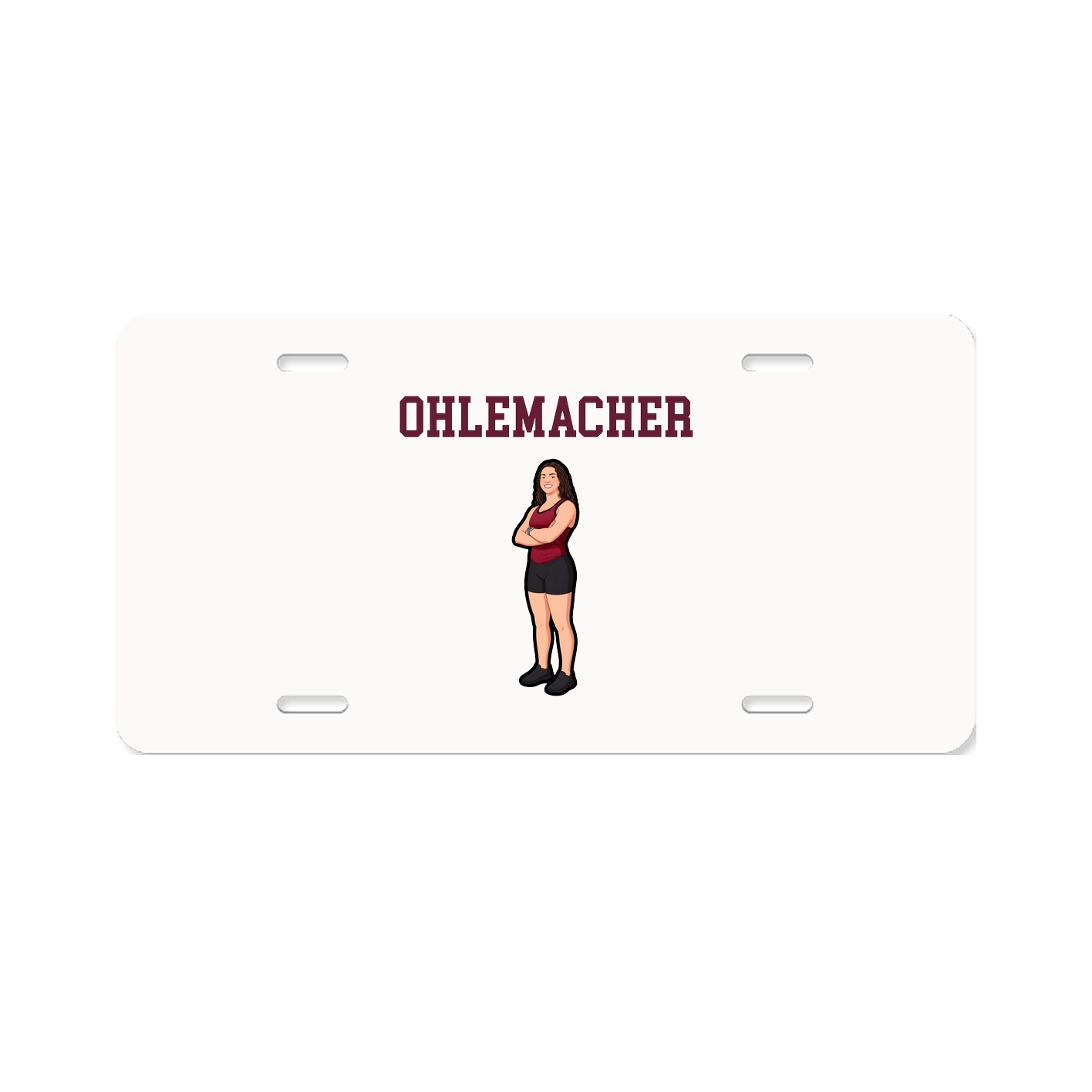 License Plate — Shirsey in Classic