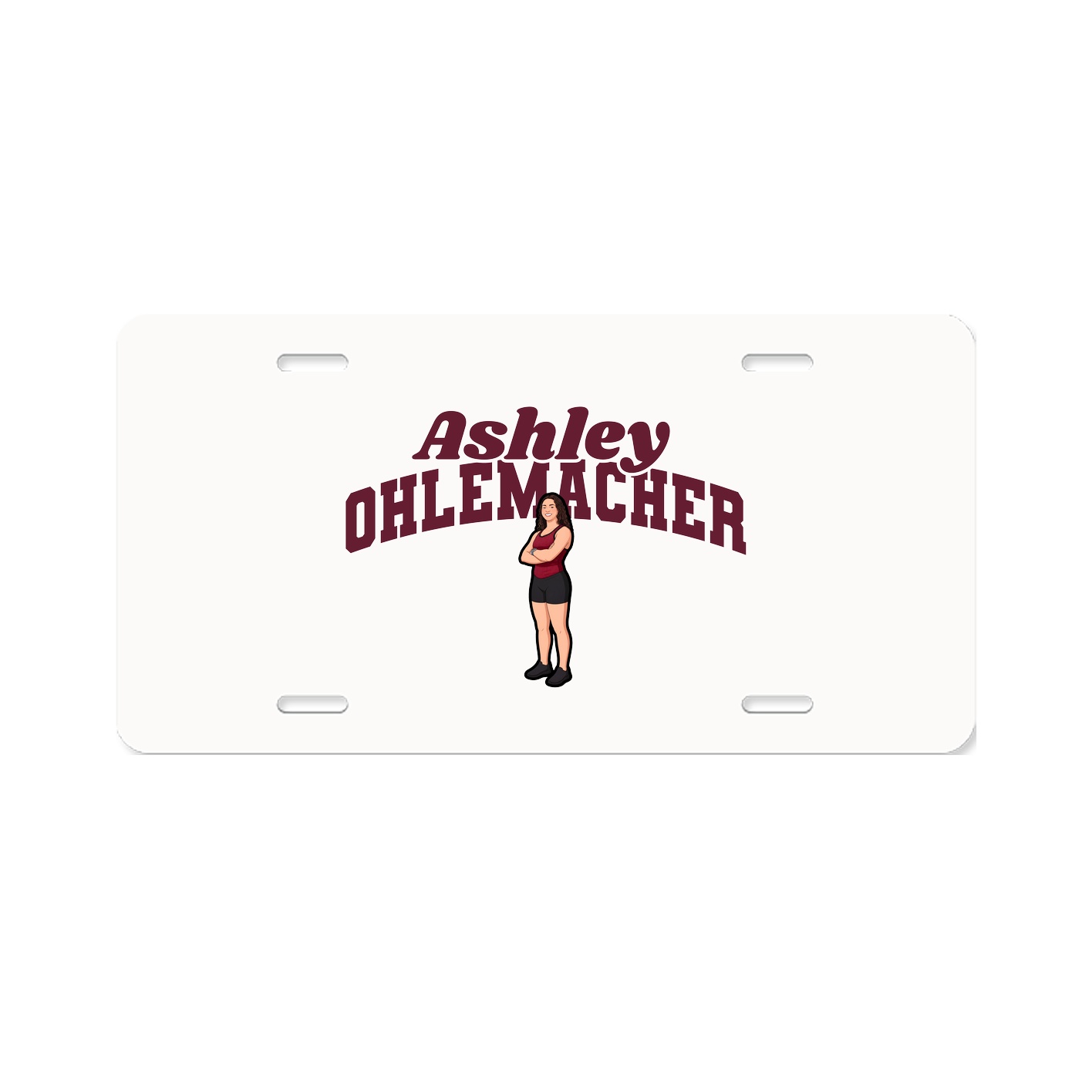 License Plate — Signature Arch in Classic
