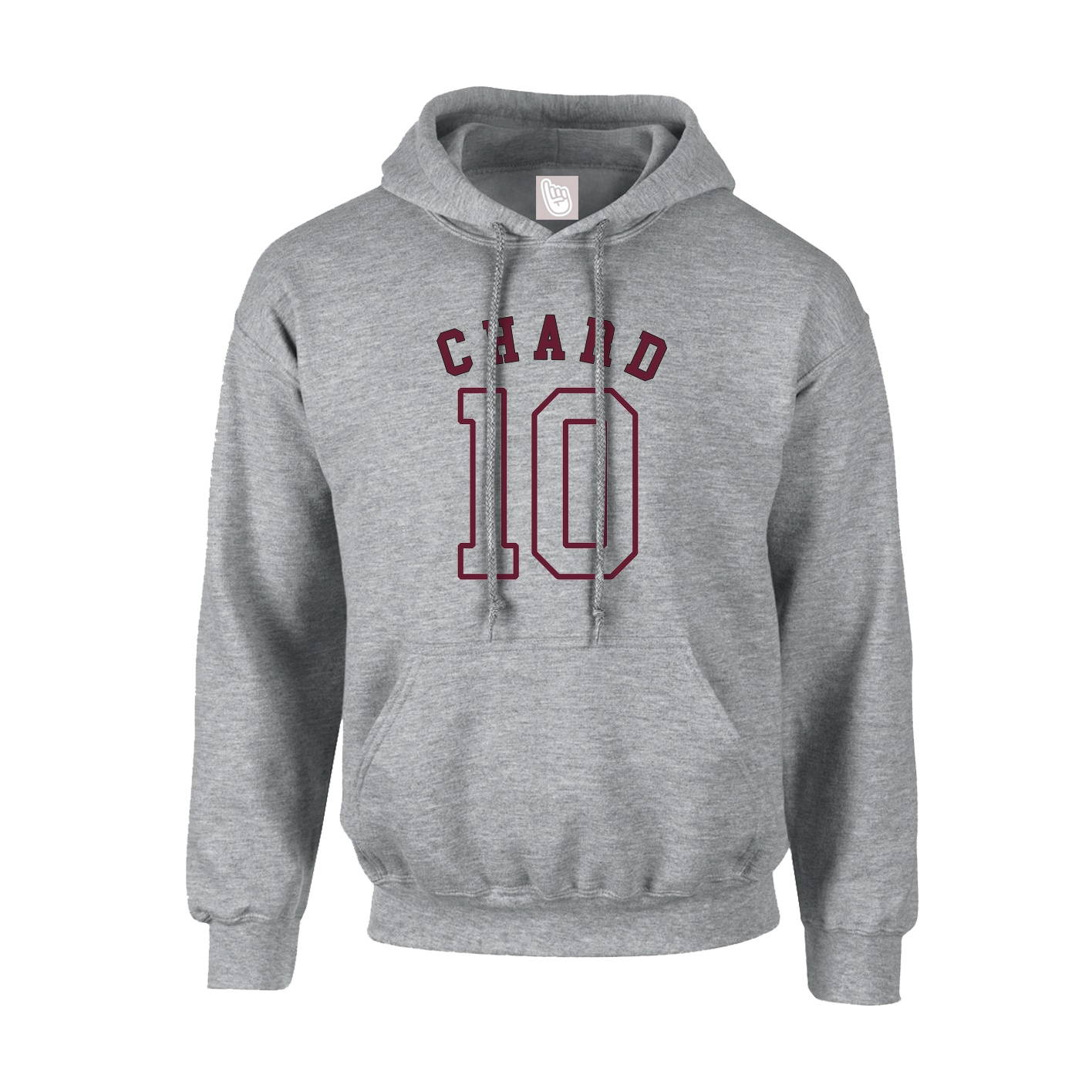 Youth Hoodie — Shirsey Arch in Grey