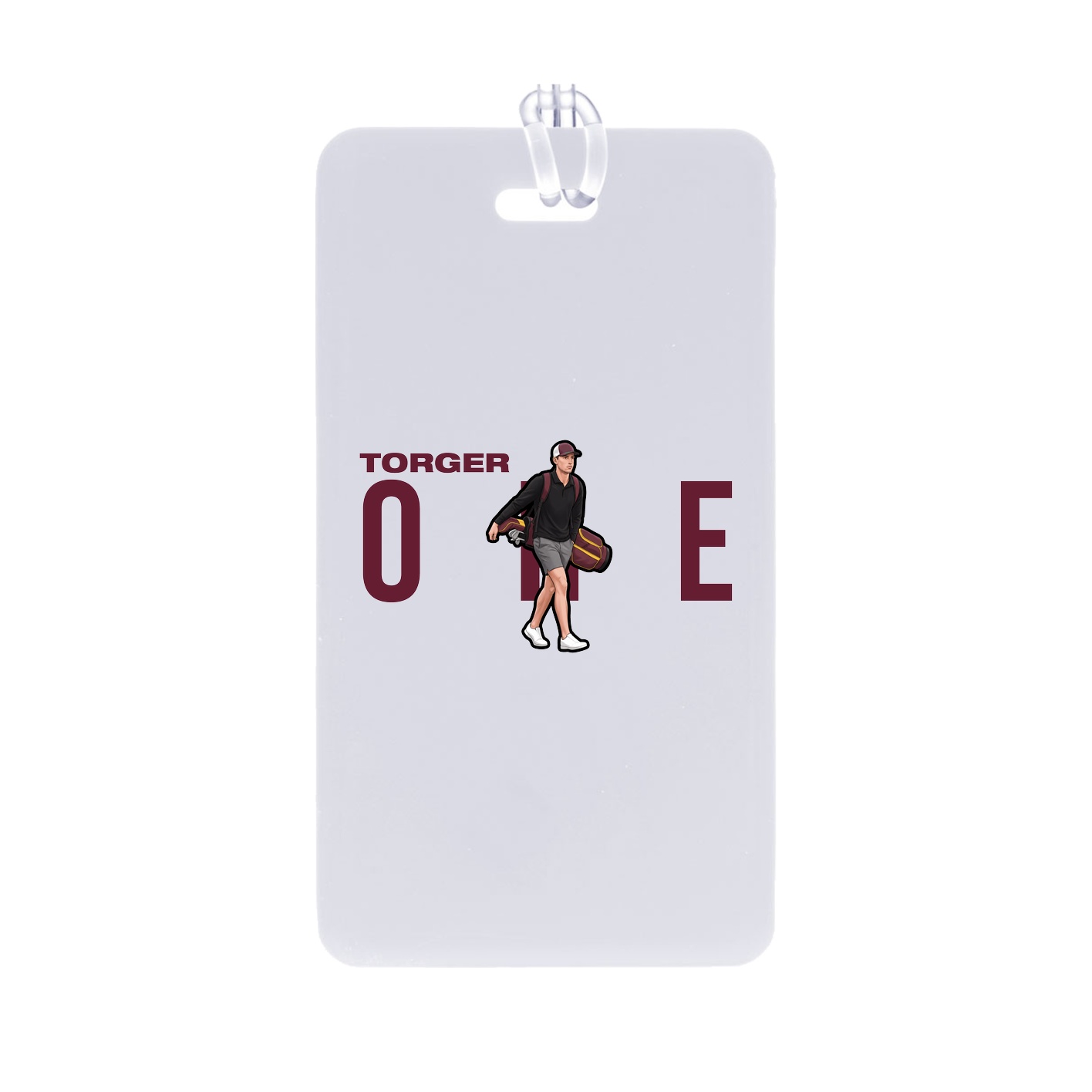 Bag Tag — Player Name in Classic