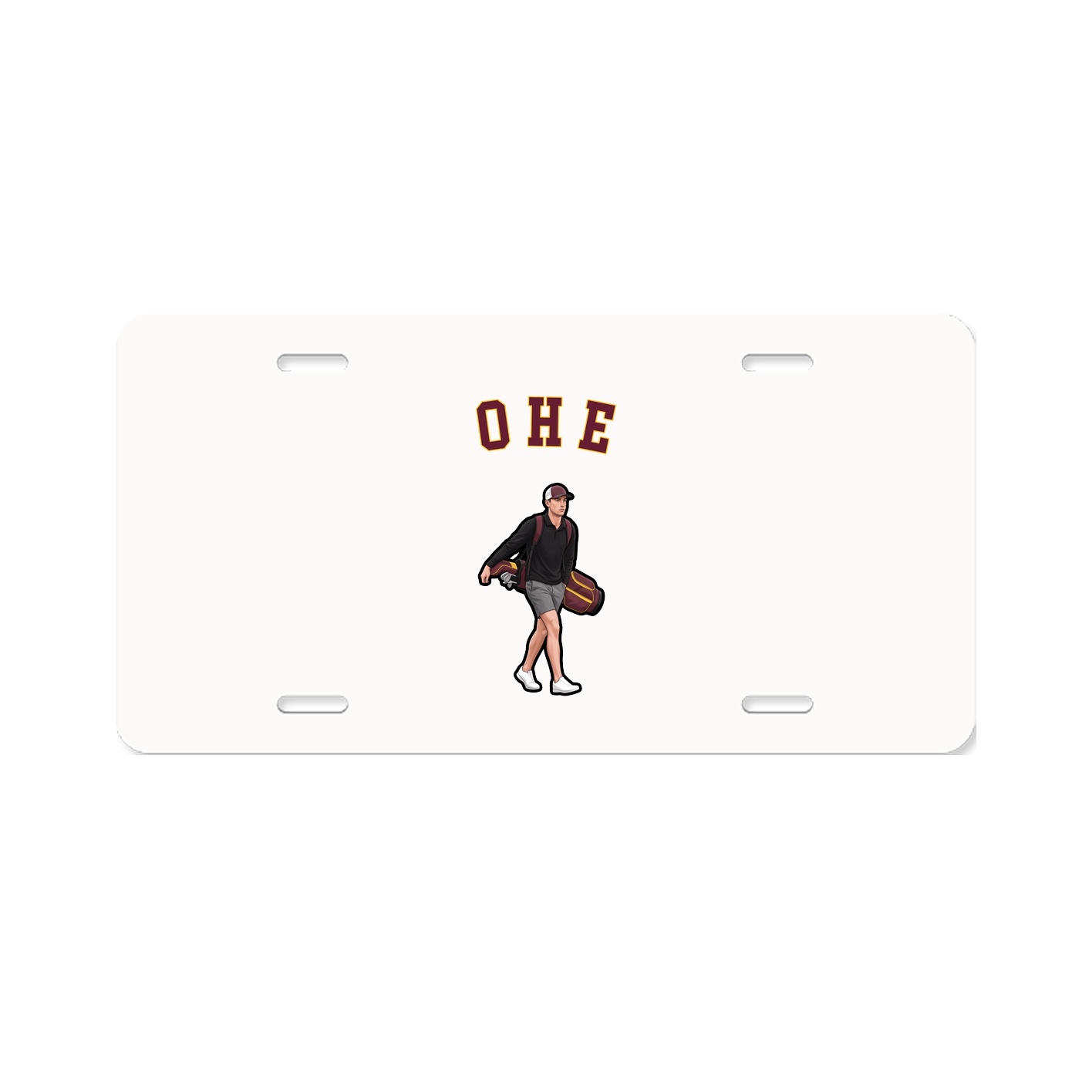 License Plate — Shirsey Arch in Classic