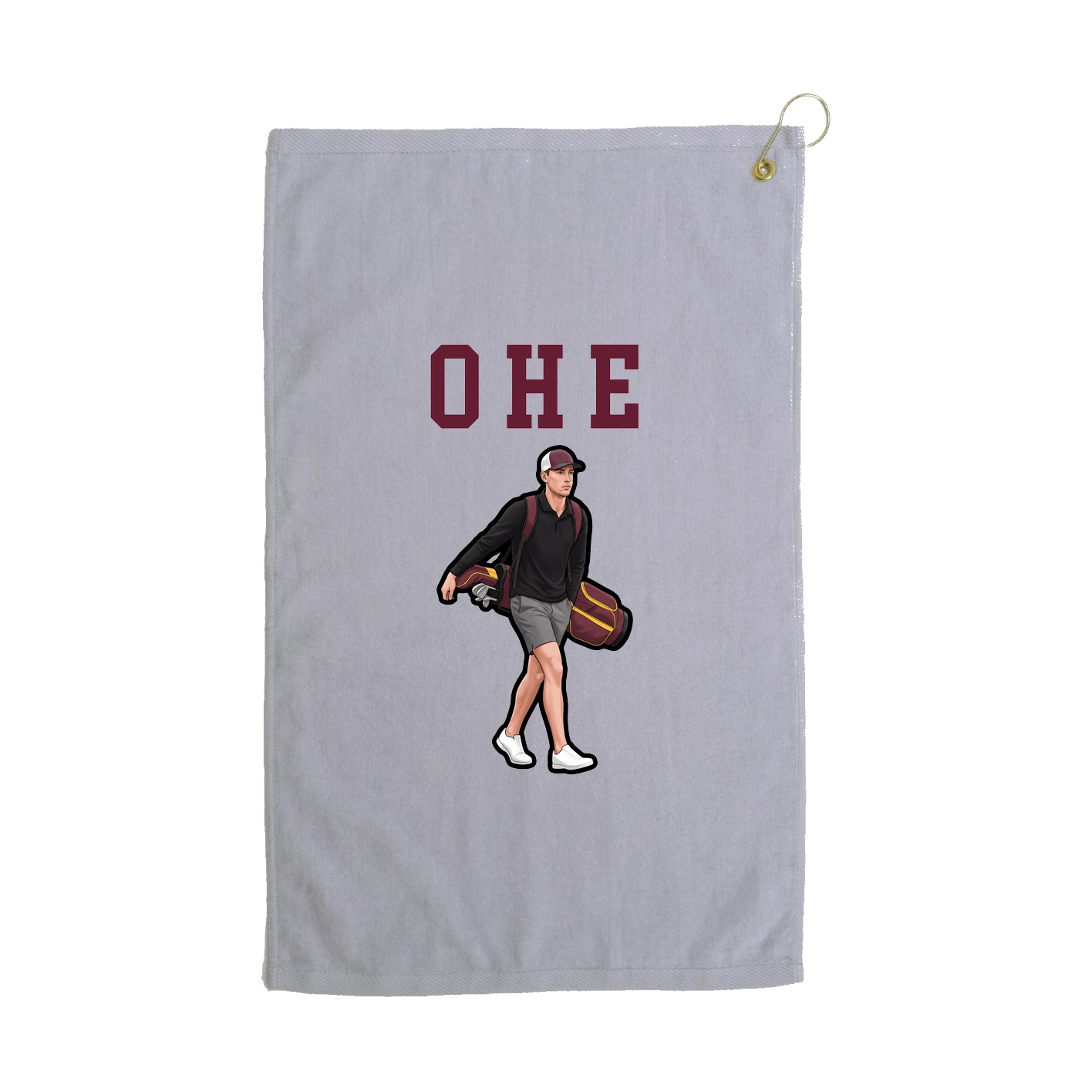 Golf Towel — Shirsey in Grey