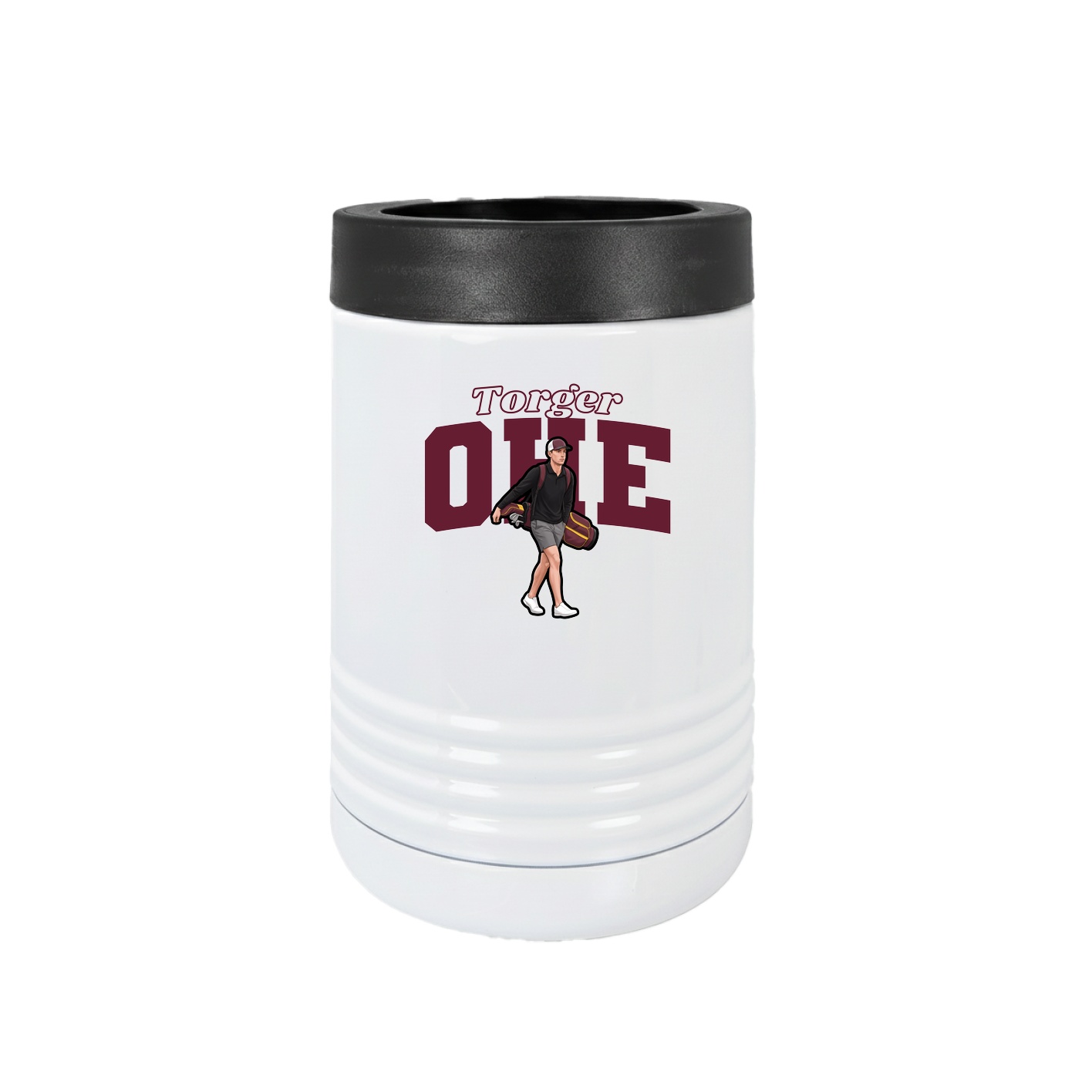 Beverage Holder — Name Arch in White
