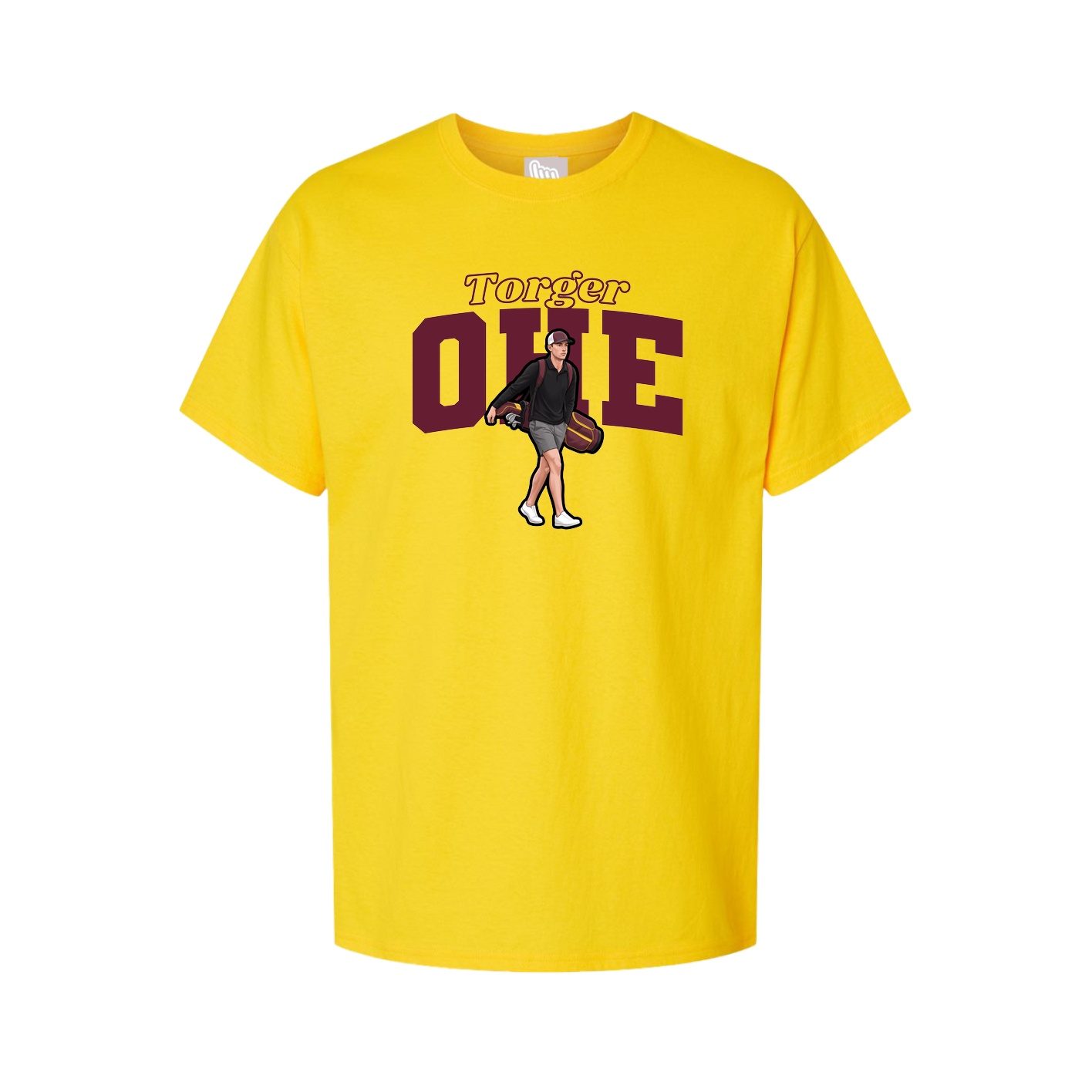 Tee — Name Arch in Gold