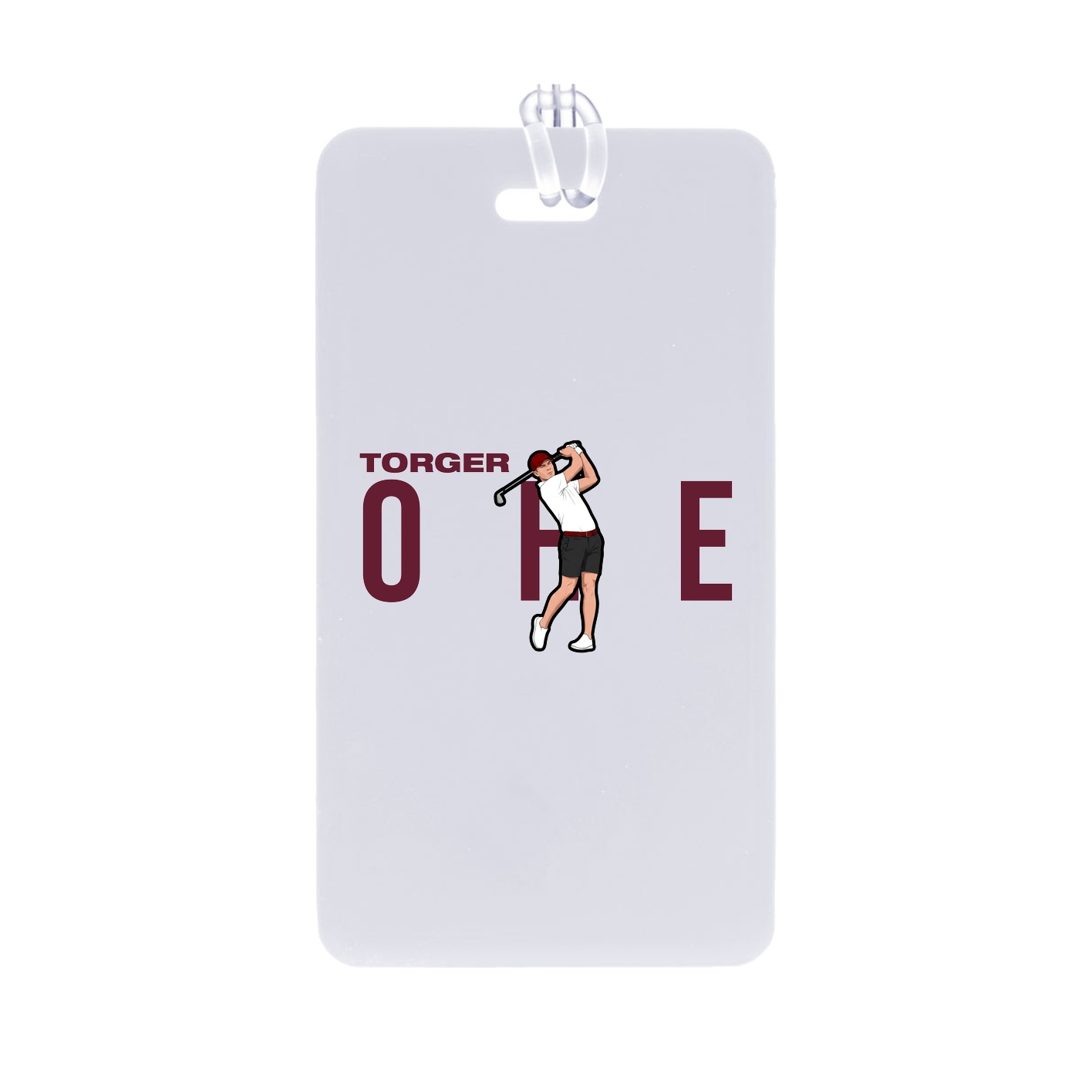 Bag Tag — Player Name in Classic