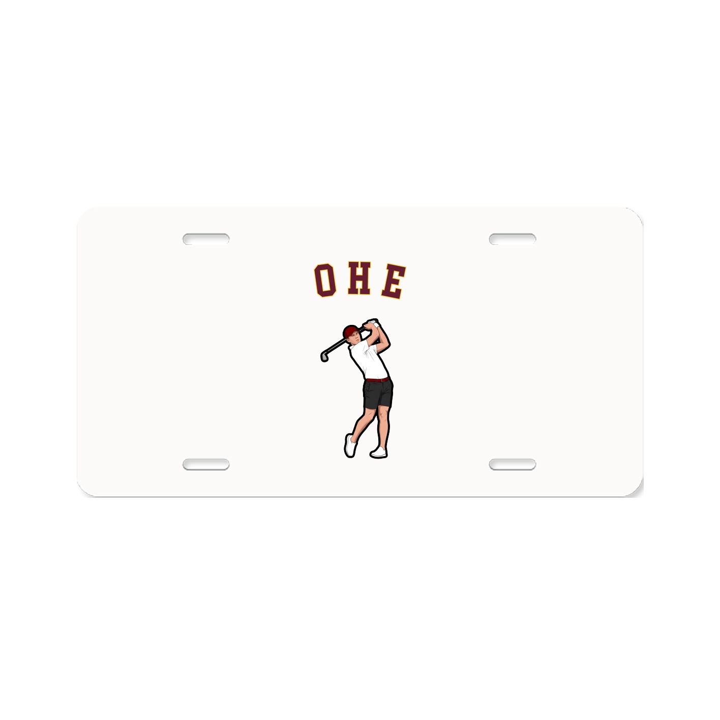 License Plate — Shirsey Arch in Classic