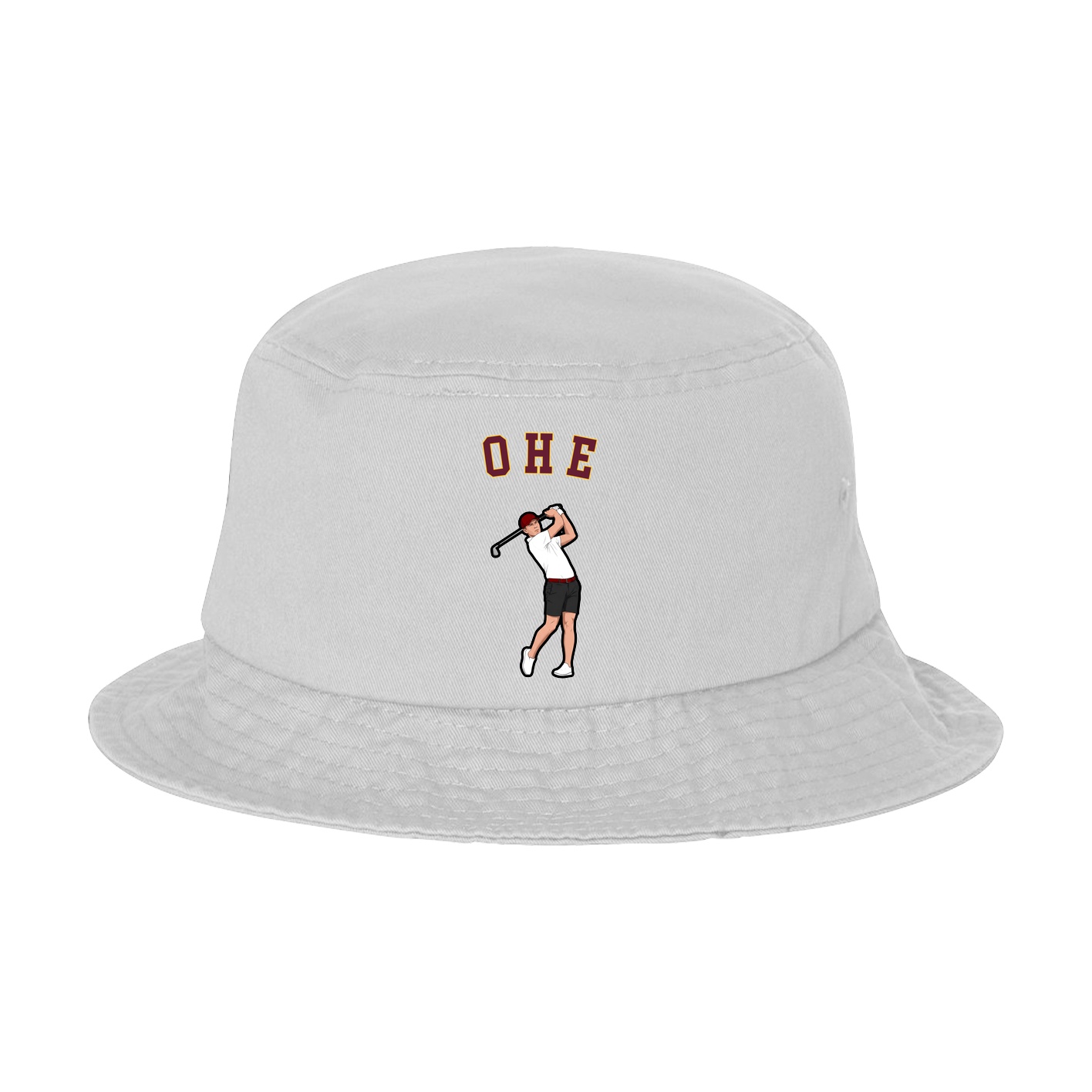 Bucket Cap — Shirsey Arch in White